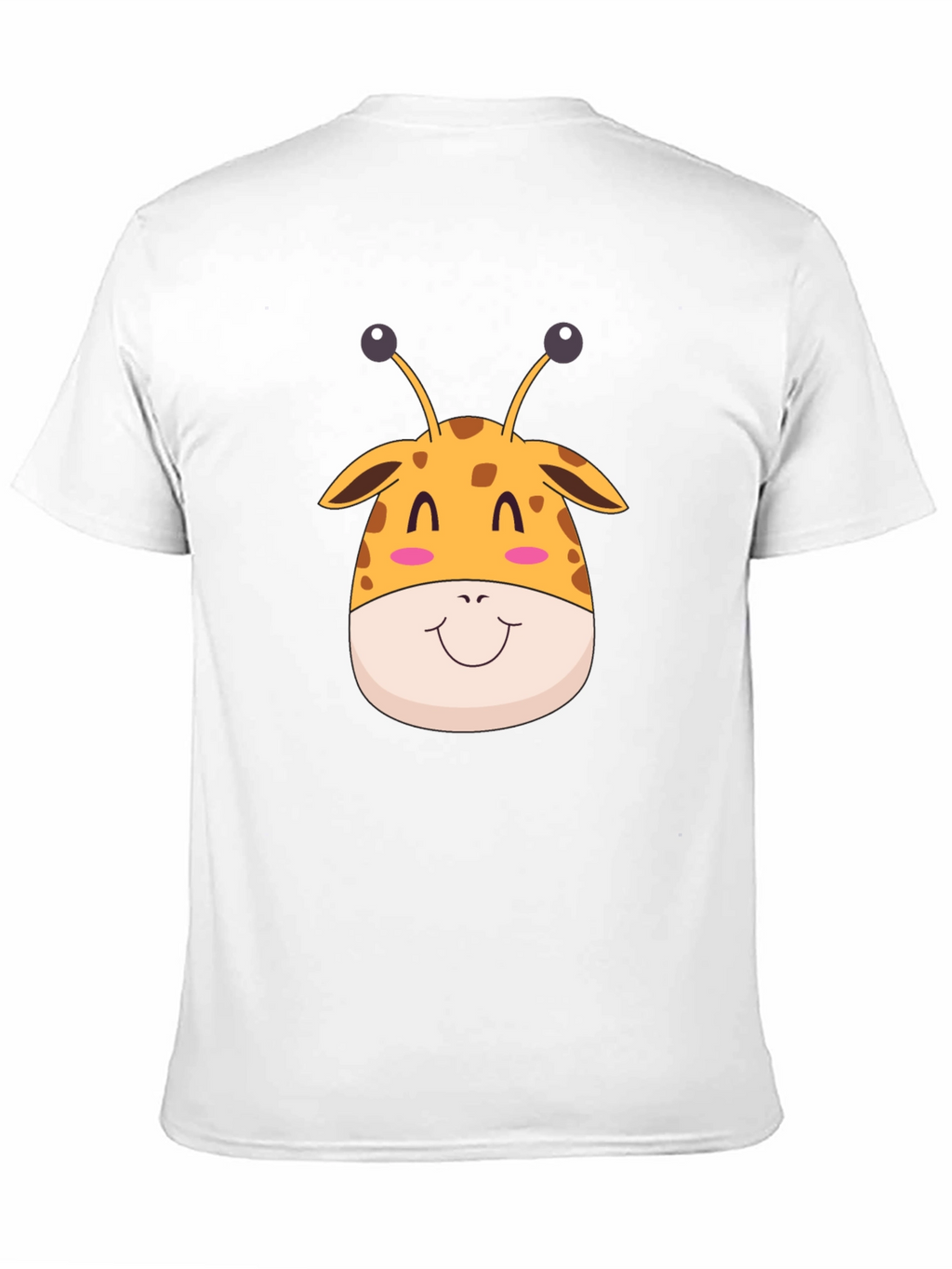 Cute Giraffe Graphic Tee - Fun Animal T-Shirt