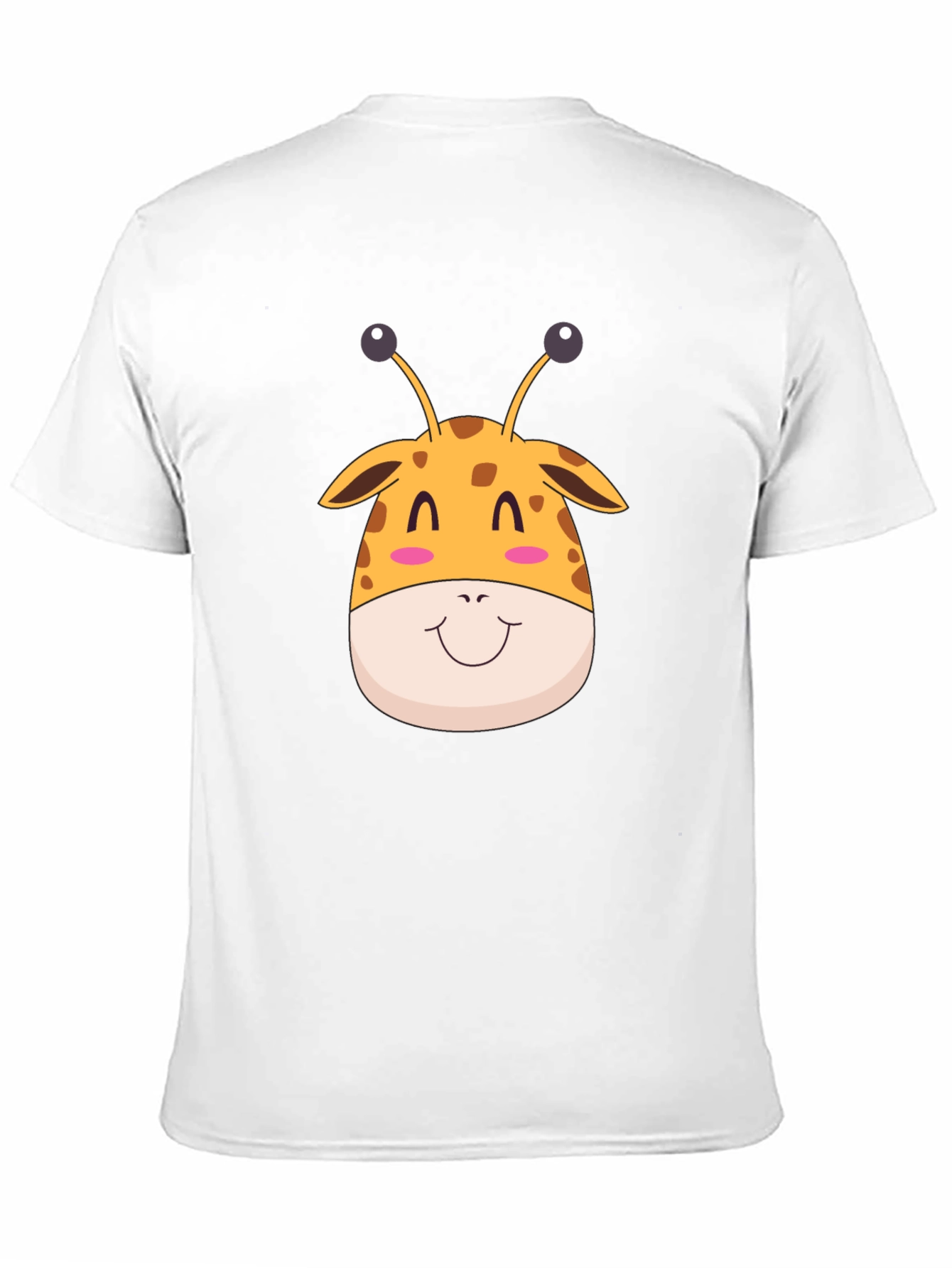 Cute Giraffe Graphic Tee - Fun Animal T-Shirt