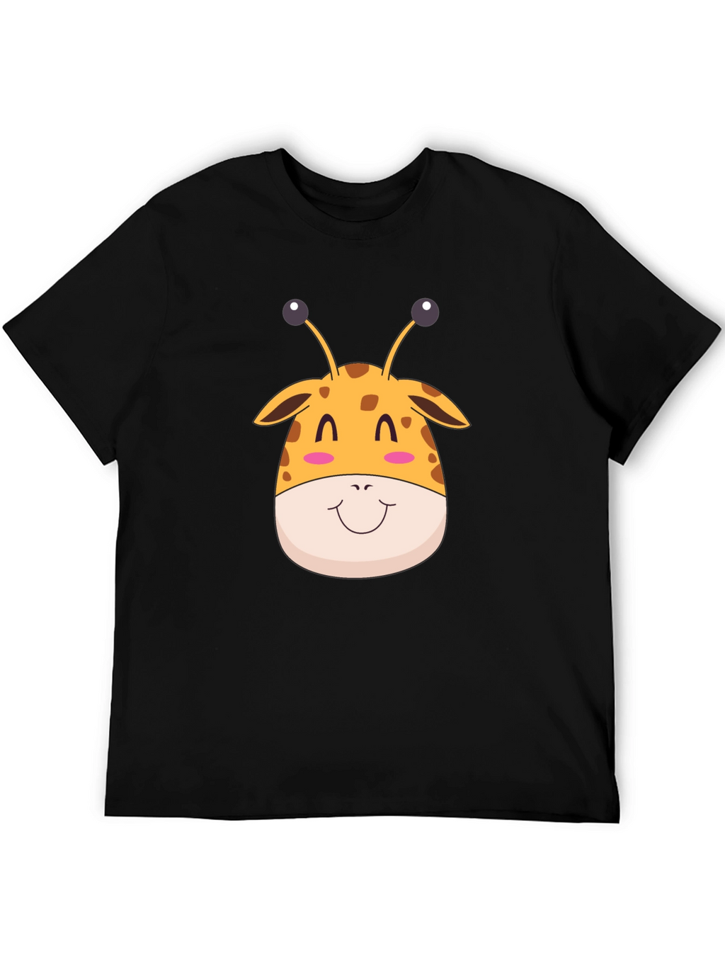Cute Giraffe Graphic Tee - Fun Animal T-Shirt