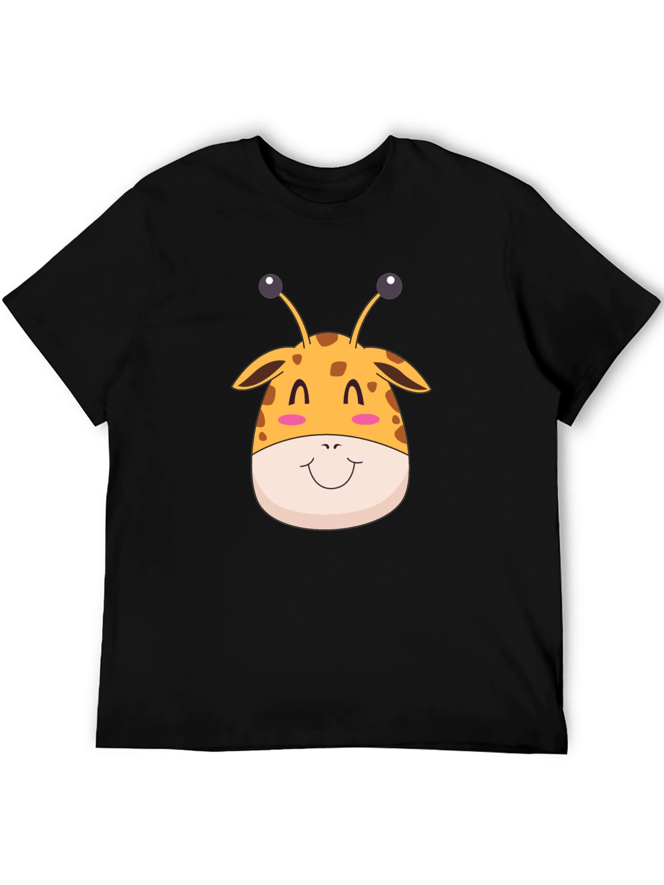 Cute Giraffe Graphic Tee - Fun Animal T-Shirt