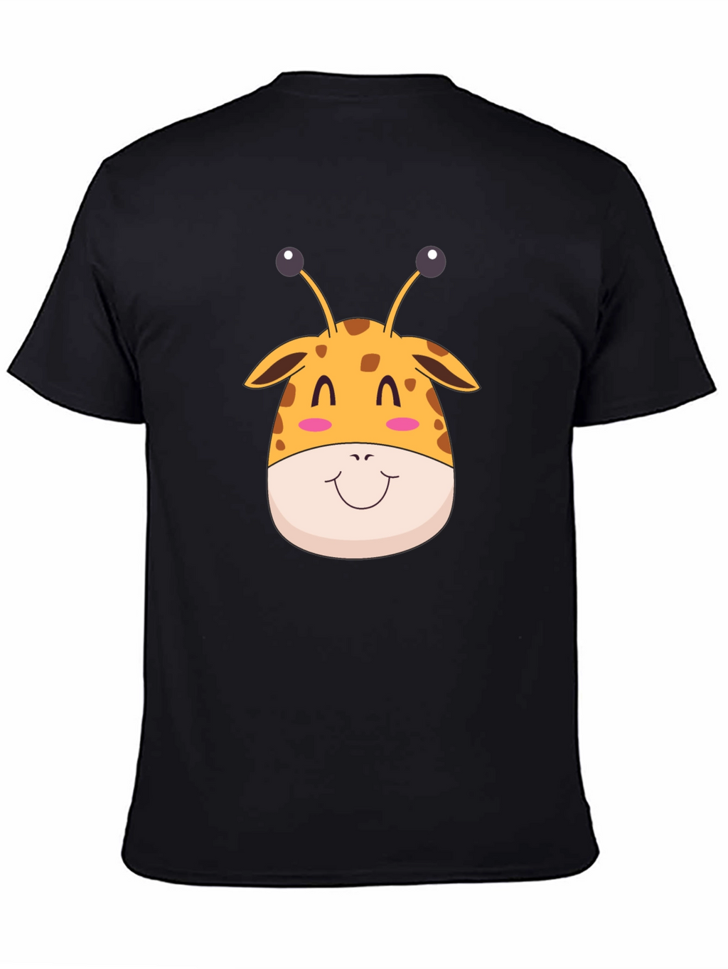 Cute Giraffe Graphic Tee - Fun Animal T-Shirt