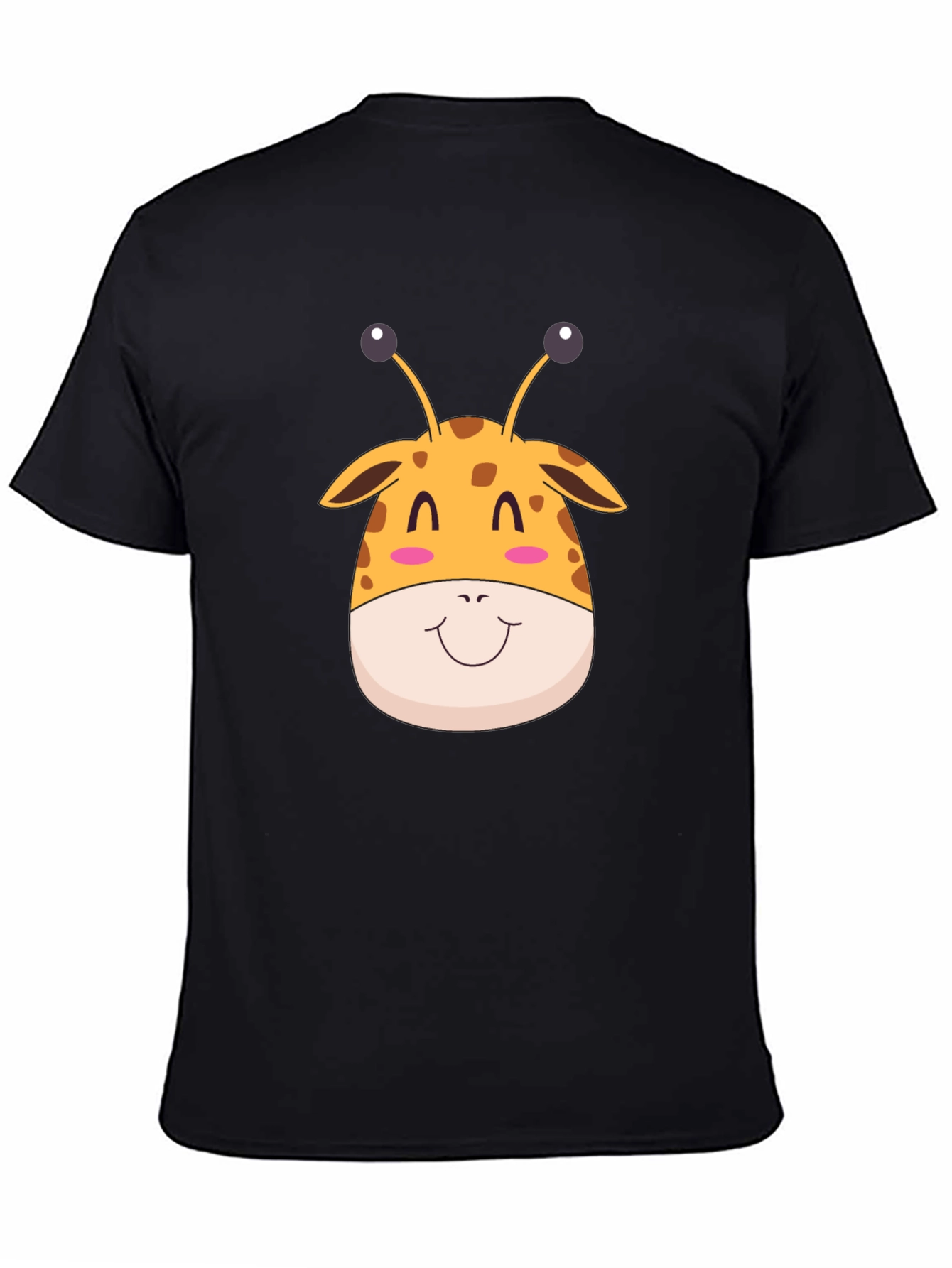 Cute Giraffe Graphic Tee - Fun Animal T-Shirt