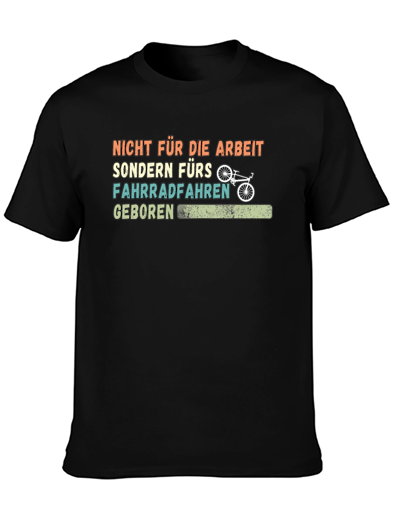 Born to Ride Bicycle Graphic T-Shirt