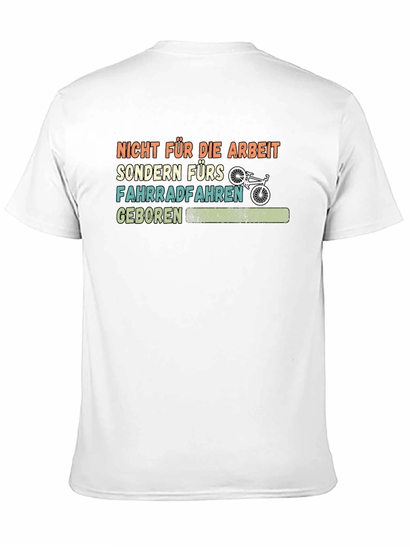 Born to Ride Bicycle Graphic T-Shirt