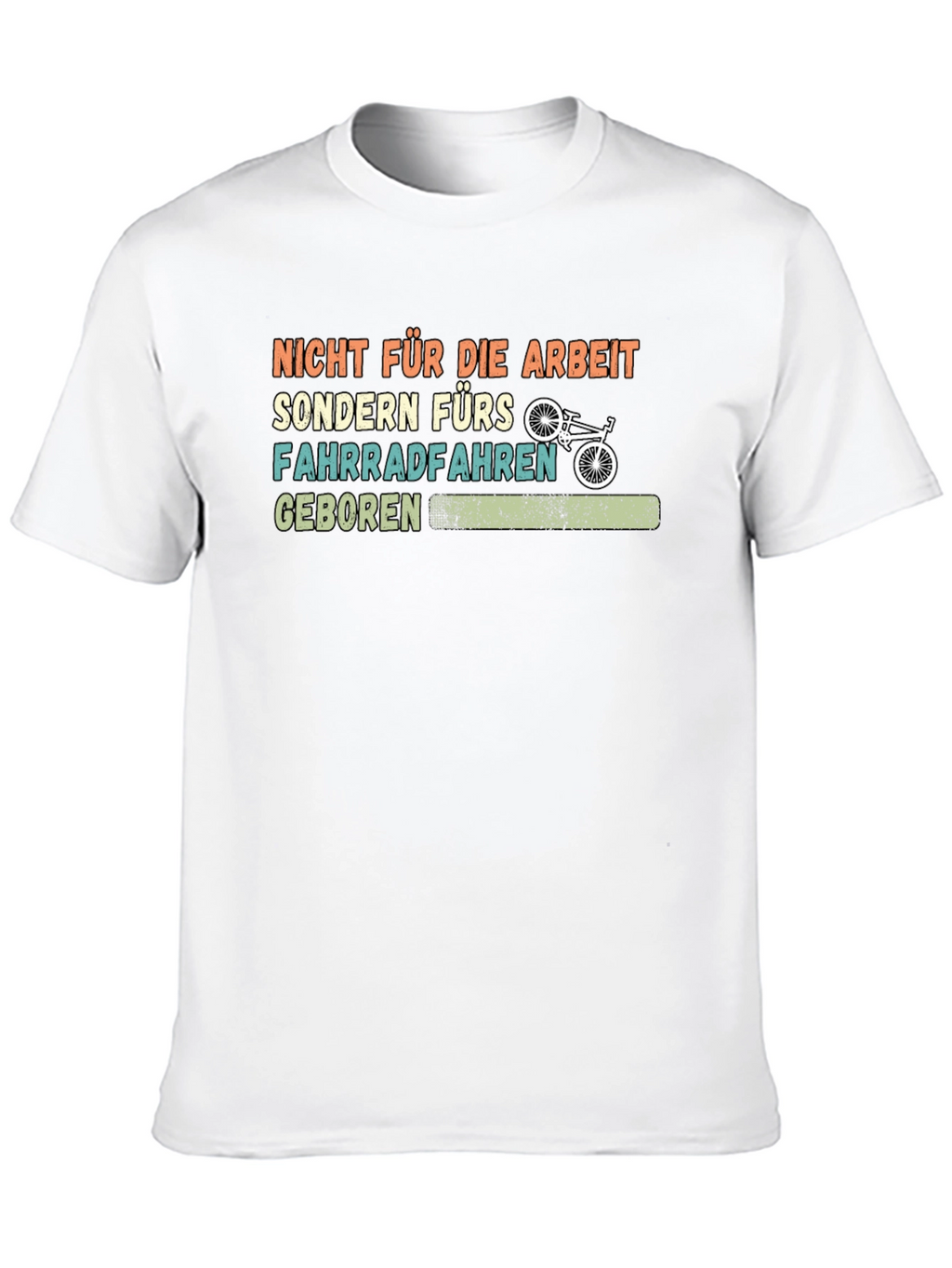 Born to Ride Bicycle Graphic T-Shirt