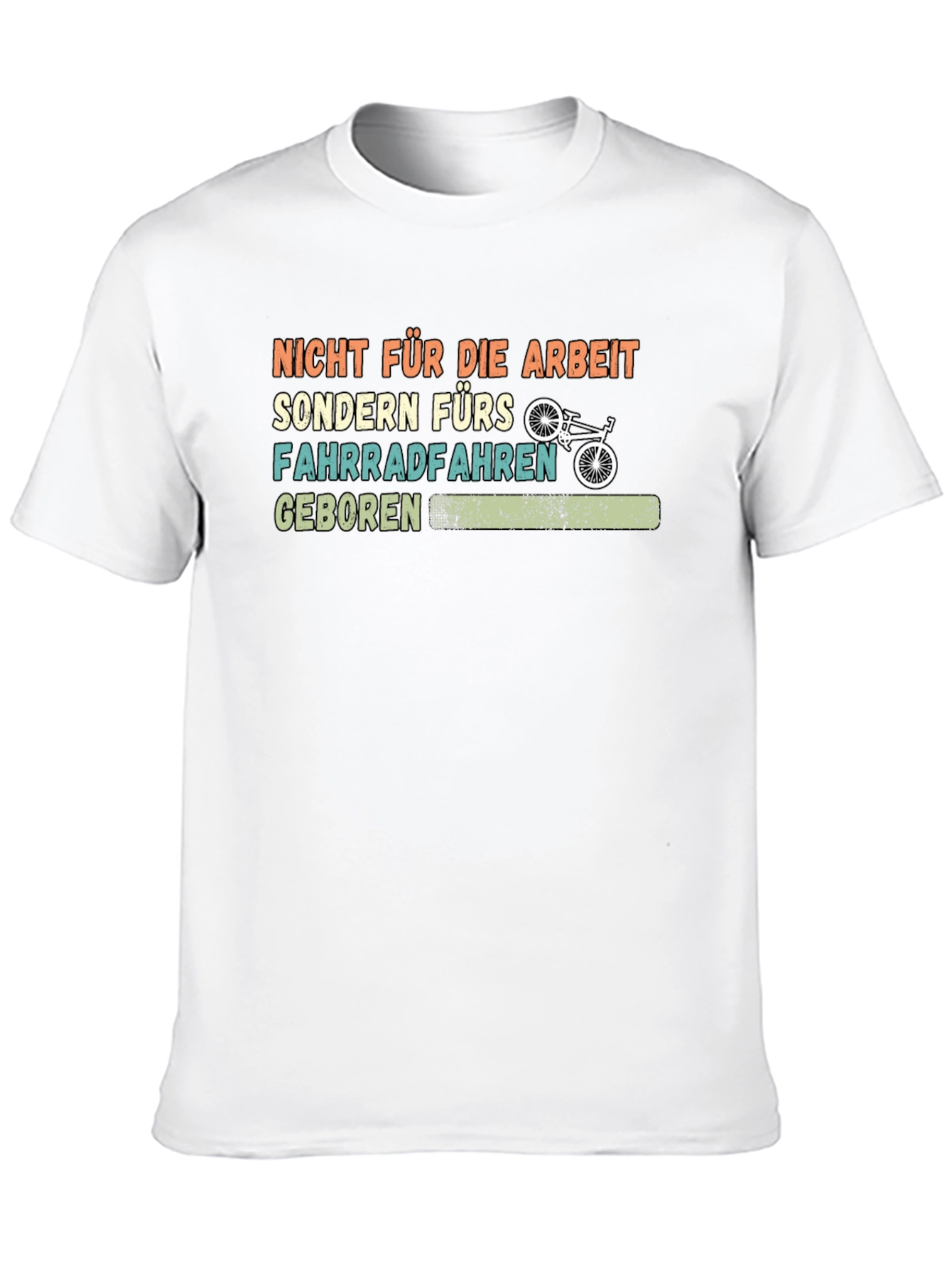 Born to Ride Bicycle Graphic T-Shirt