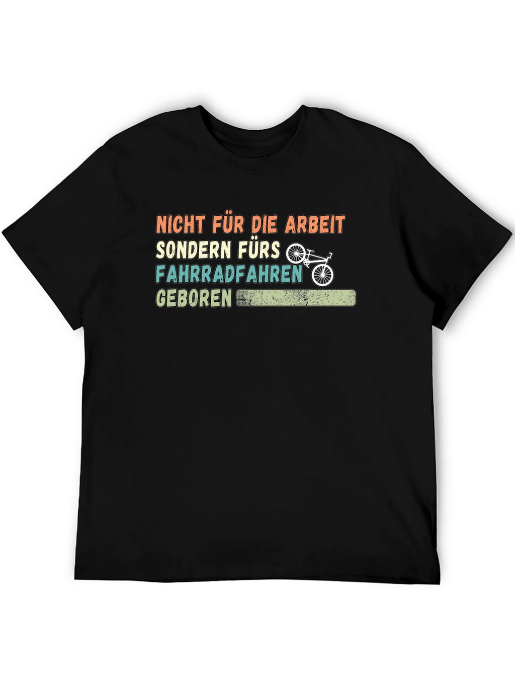Born to Ride Bicycle Graphic T-Shirt