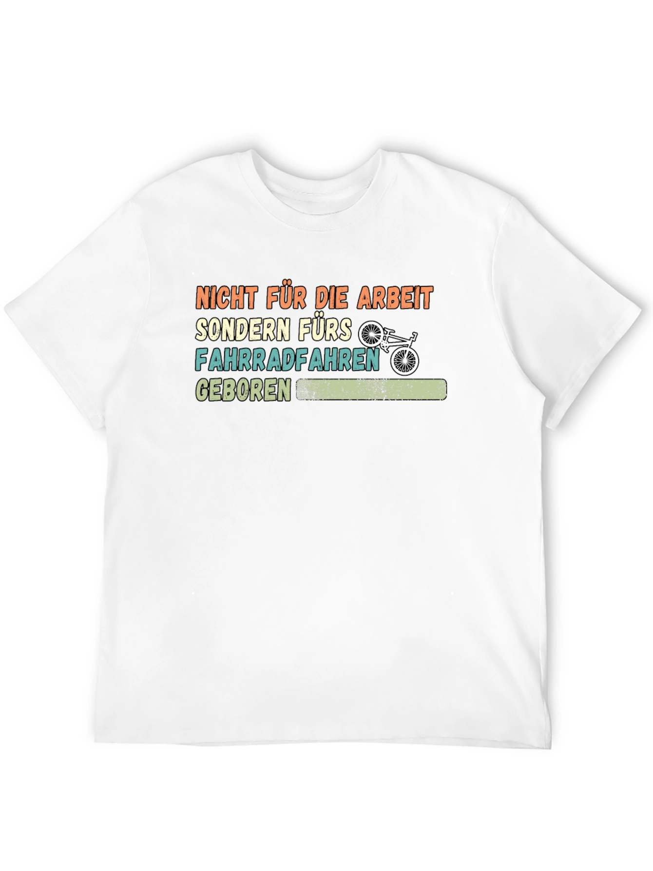 Born to Ride Bicycle Graphic T-Shirt
