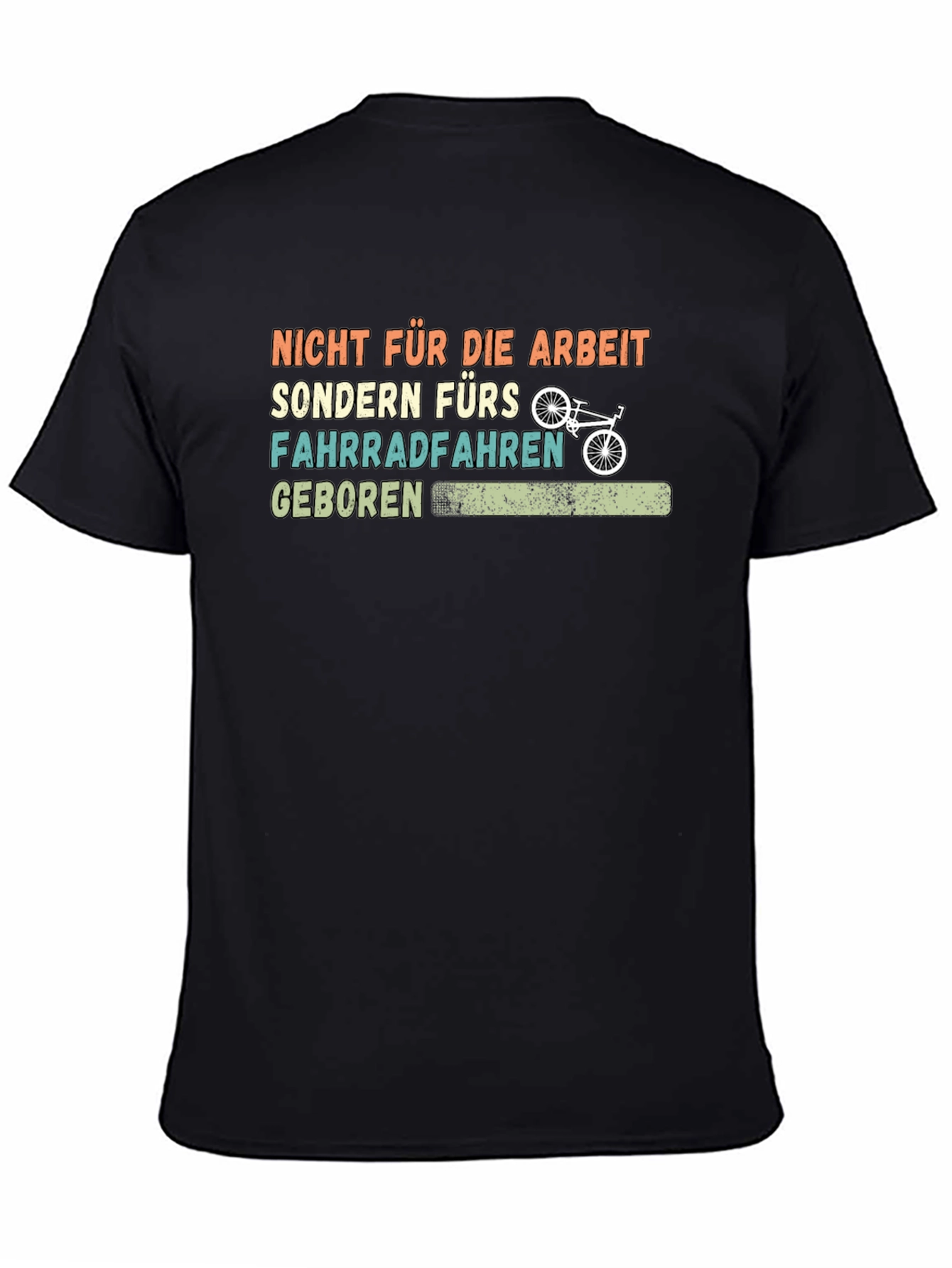 Born to Ride Bicycle Graphic T-Shirt