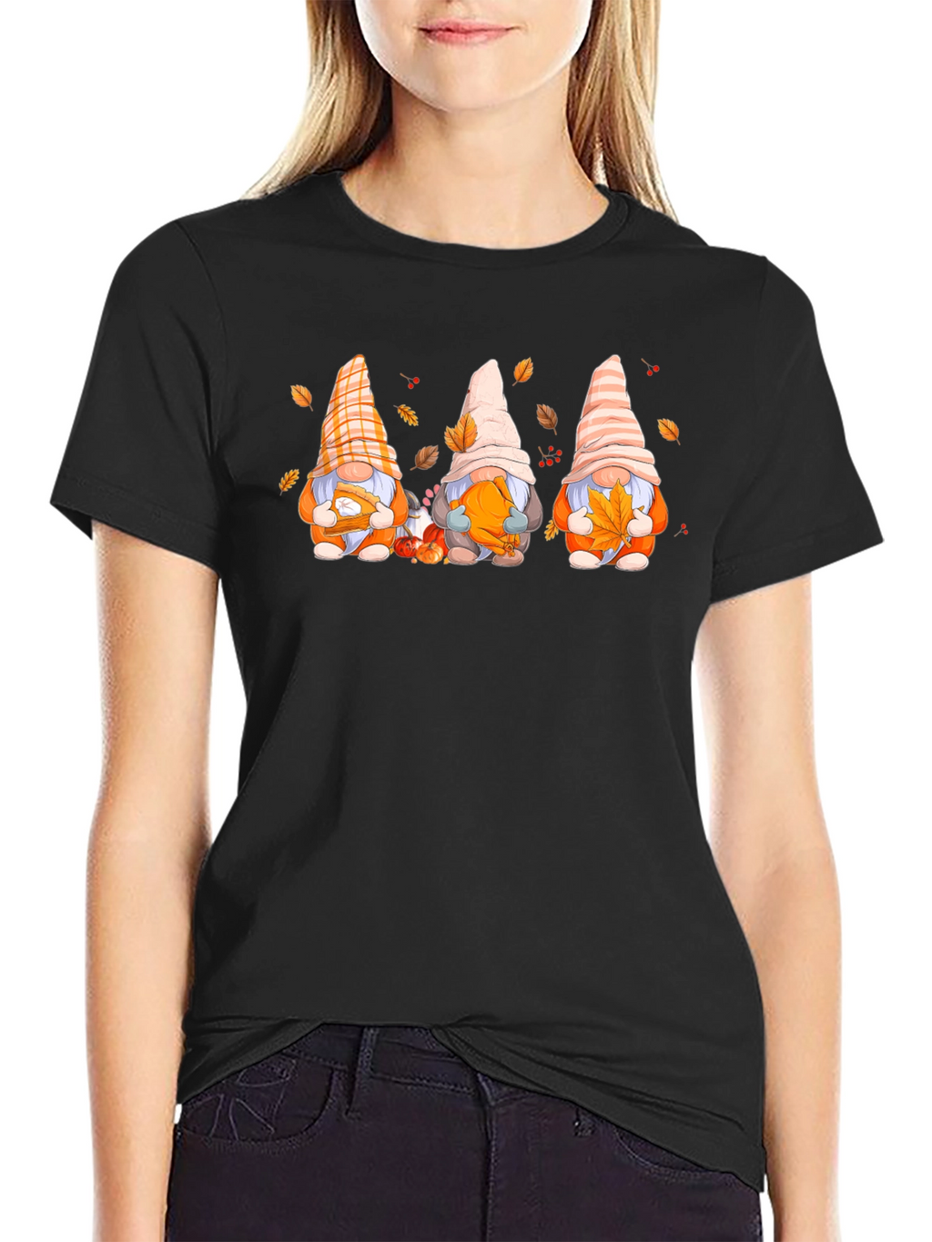 Fall Gnomes Graphic T-Shirt