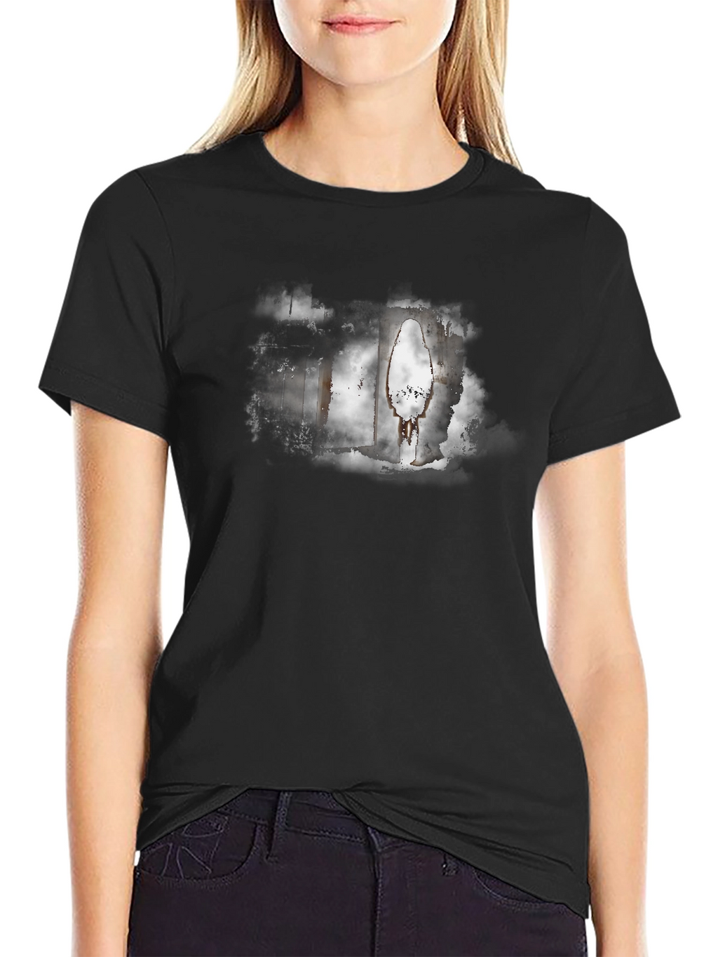 Eerie Silhouette Graphic Tee