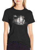 Eerie Silhouette Graphic Tee
