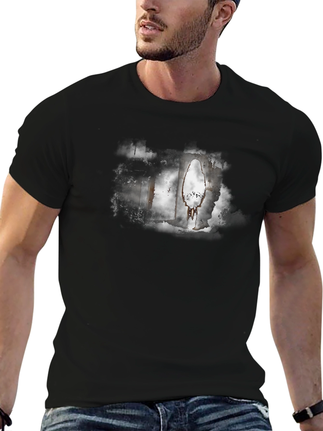 Eerie Silhouette Graphic Tee