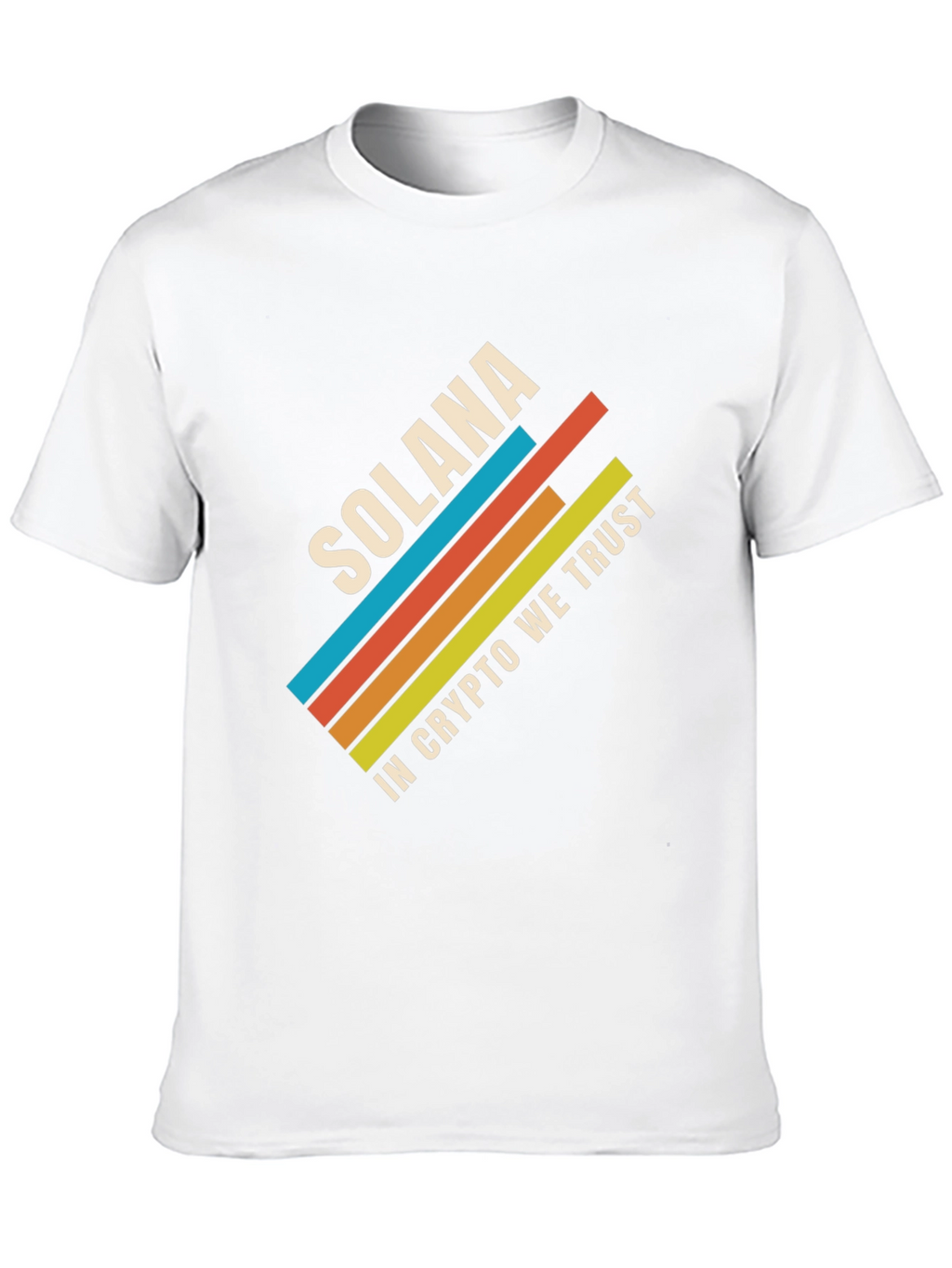Solana Crypto T-Shirt - Trust The Chain