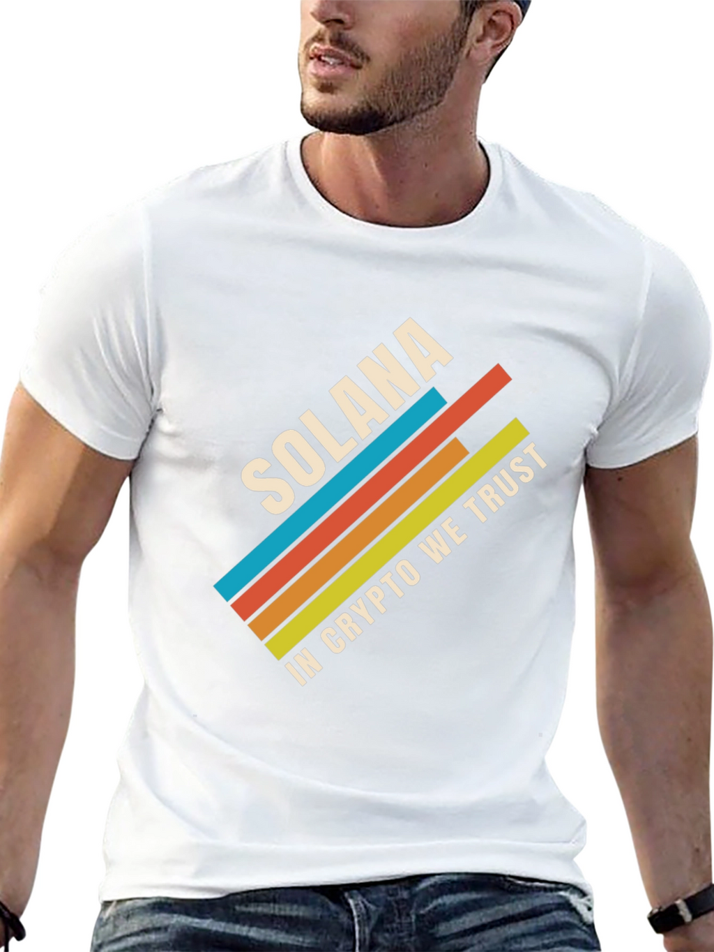 Solana Crypto T-Shirt - Trust The Chain