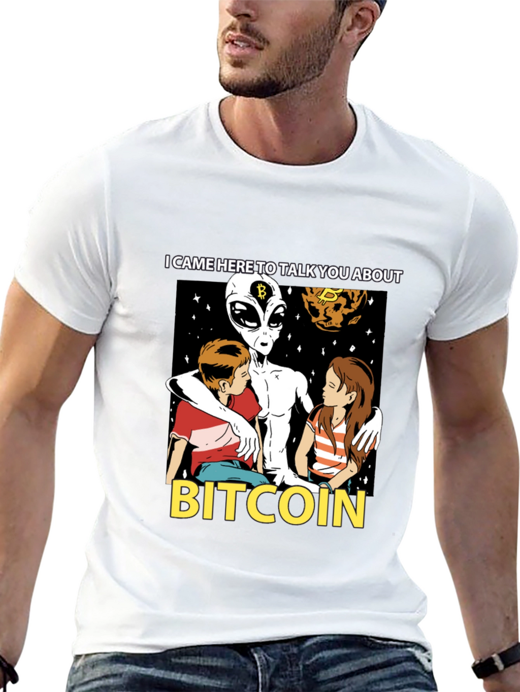 Bitcoin Alien T-Shirt