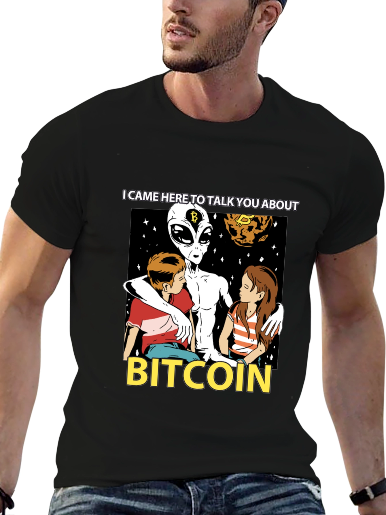 Bitcoin Alien T-Shirt