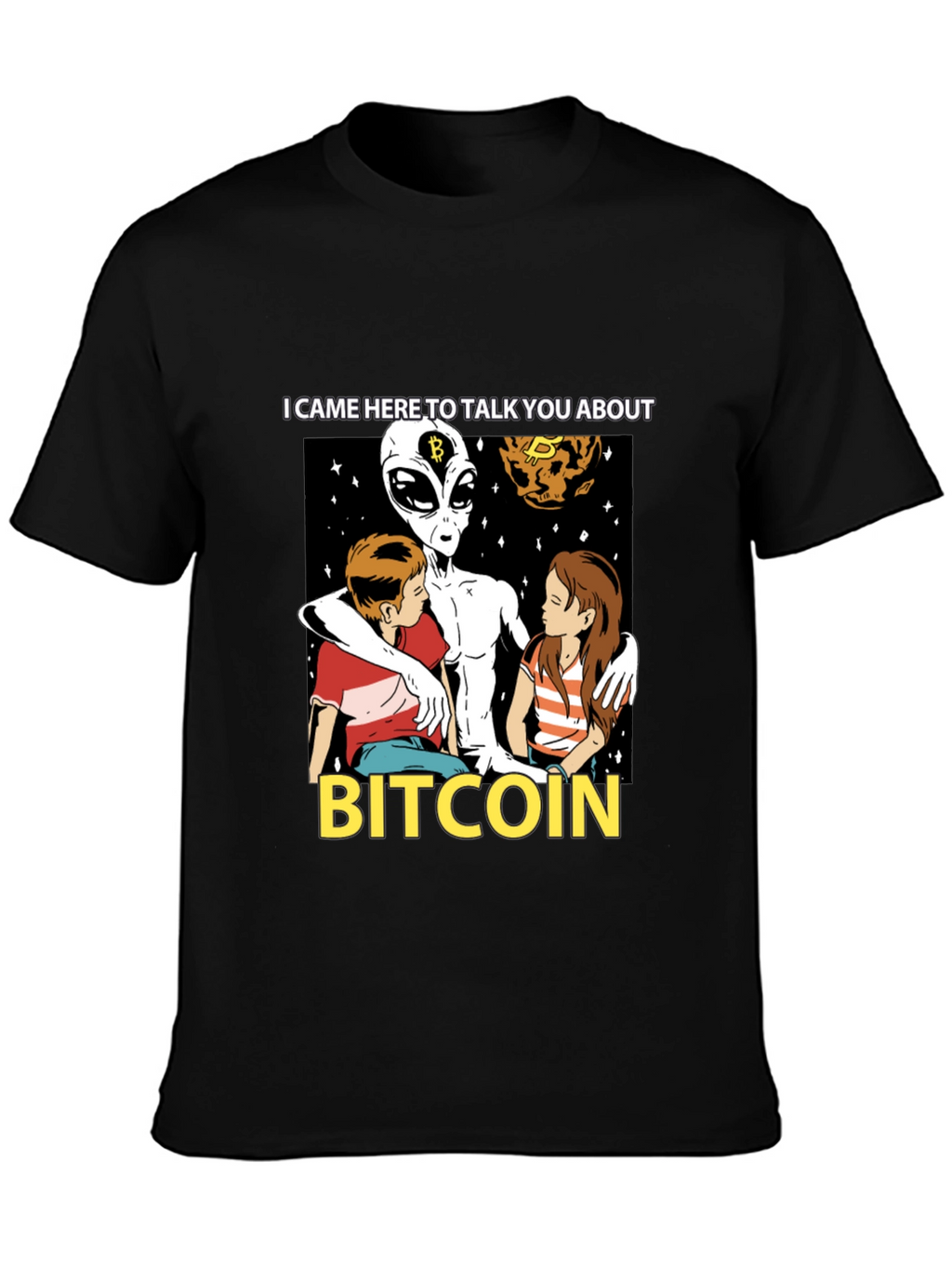 Bitcoin Alien T-Shirt