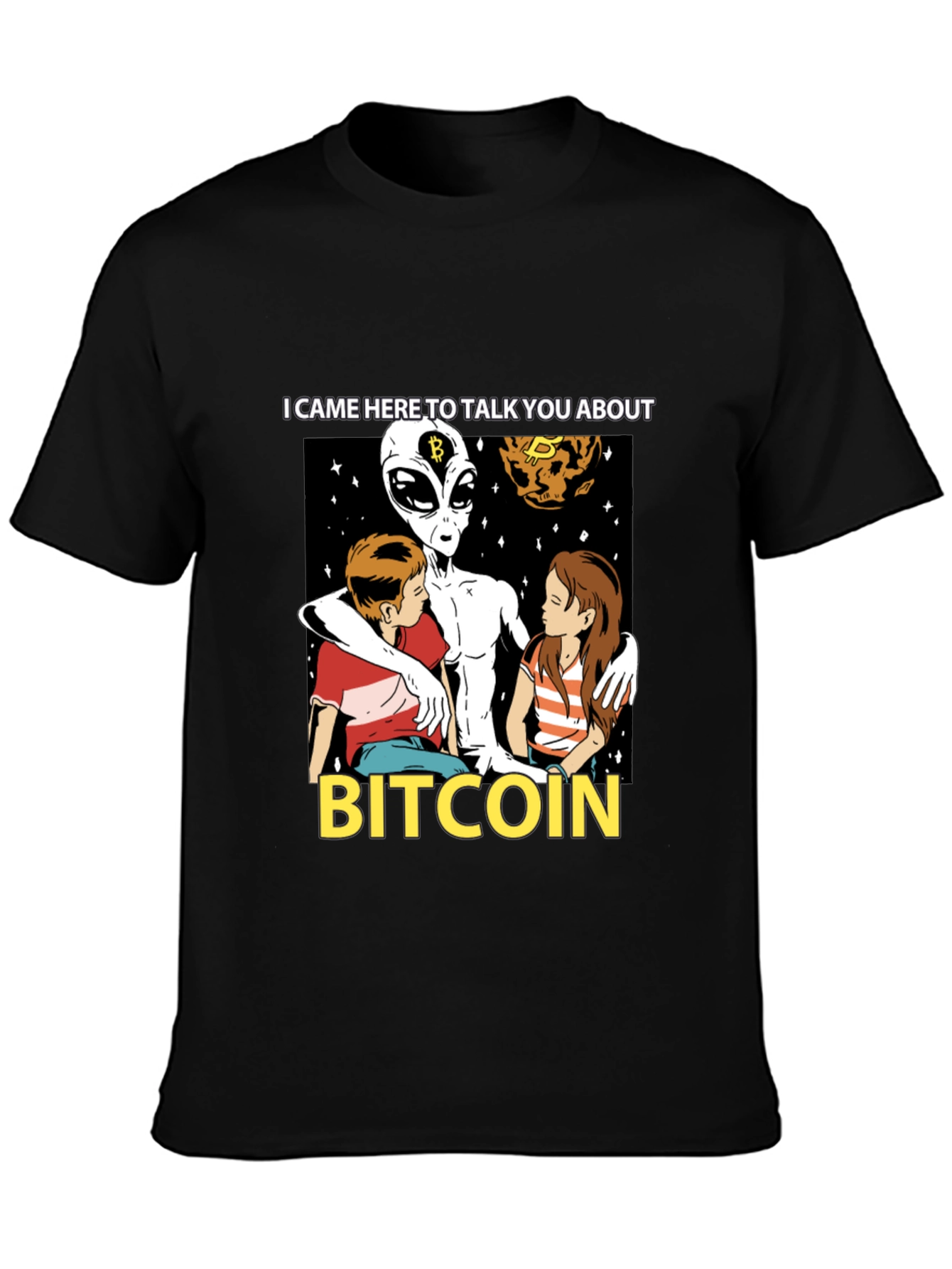 Bitcoin Alien T-Shirt