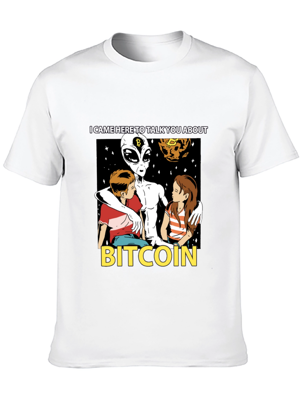 Bitcoin Alien T-Shirt