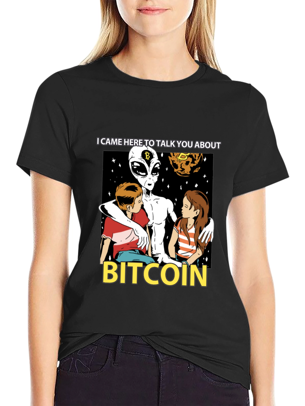 Bitcoin Alien T-Shirt