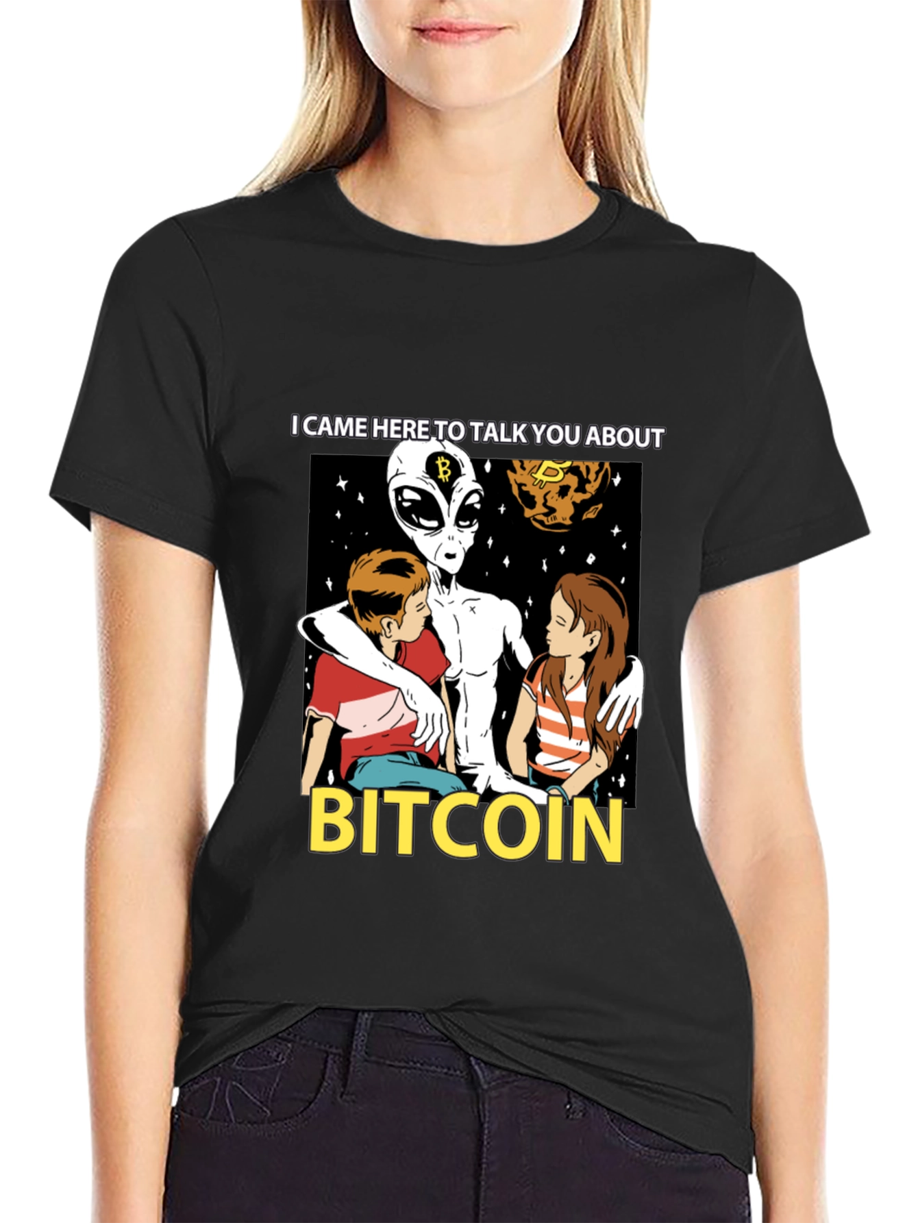 Bitcoin Alien T-Shirt