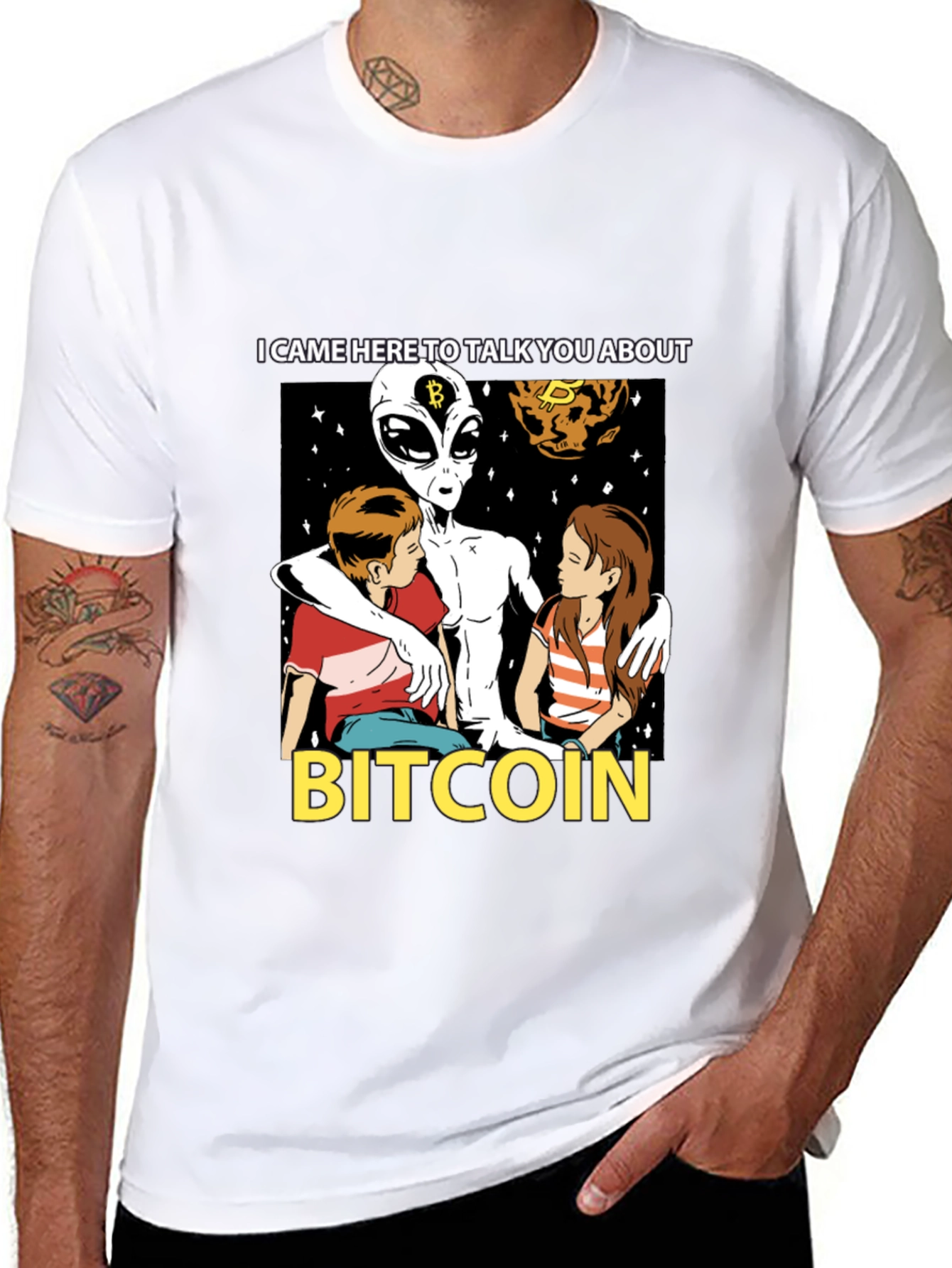 Bitcoin Alien T-Shirt