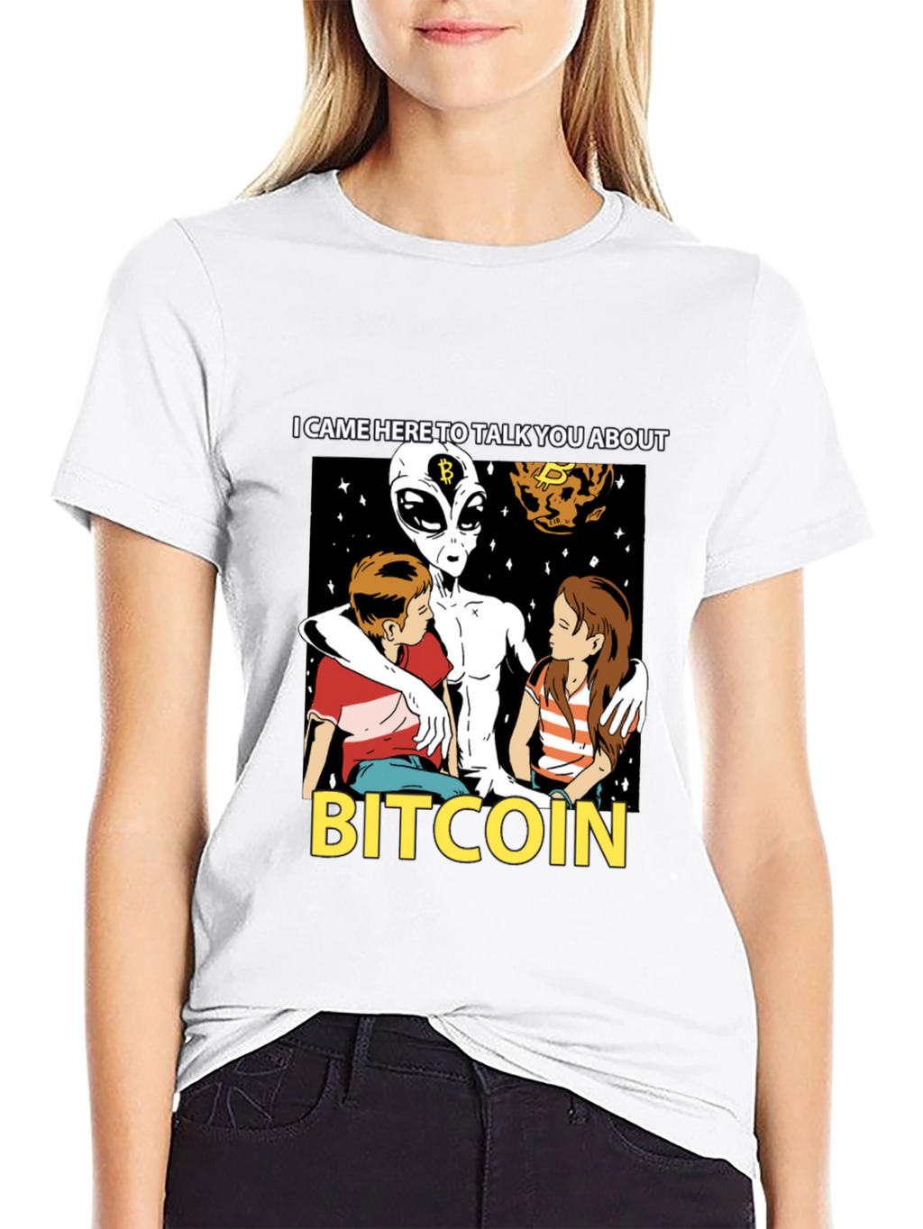 Bitcoin Alien T-Shirt
