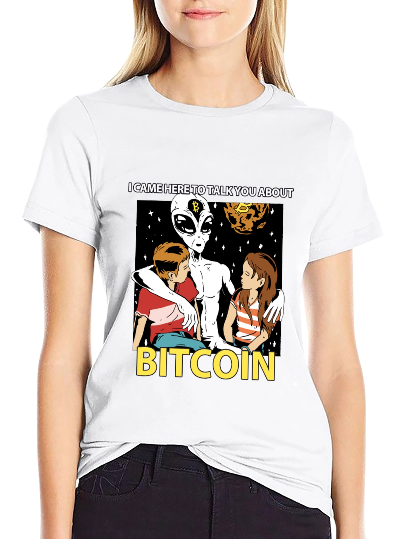 Bitcoin Alien T-Shirt