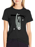 Hanging Sloth Graphic Tee - Relaxed Fit