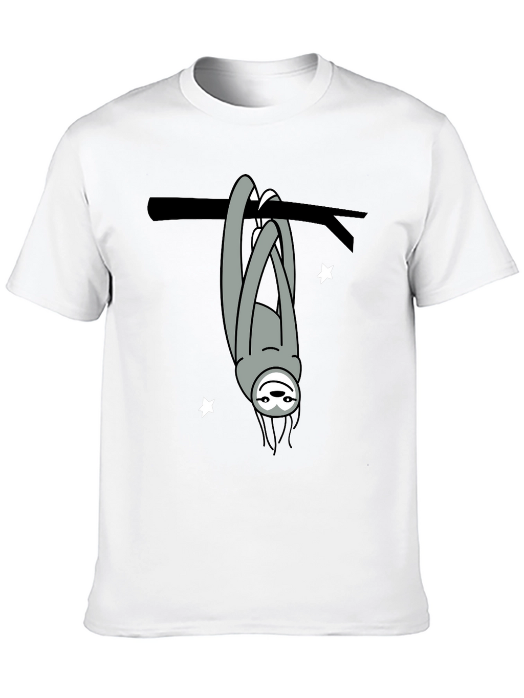 Hanging Sloth Graphic Tee - Relaxed Fit