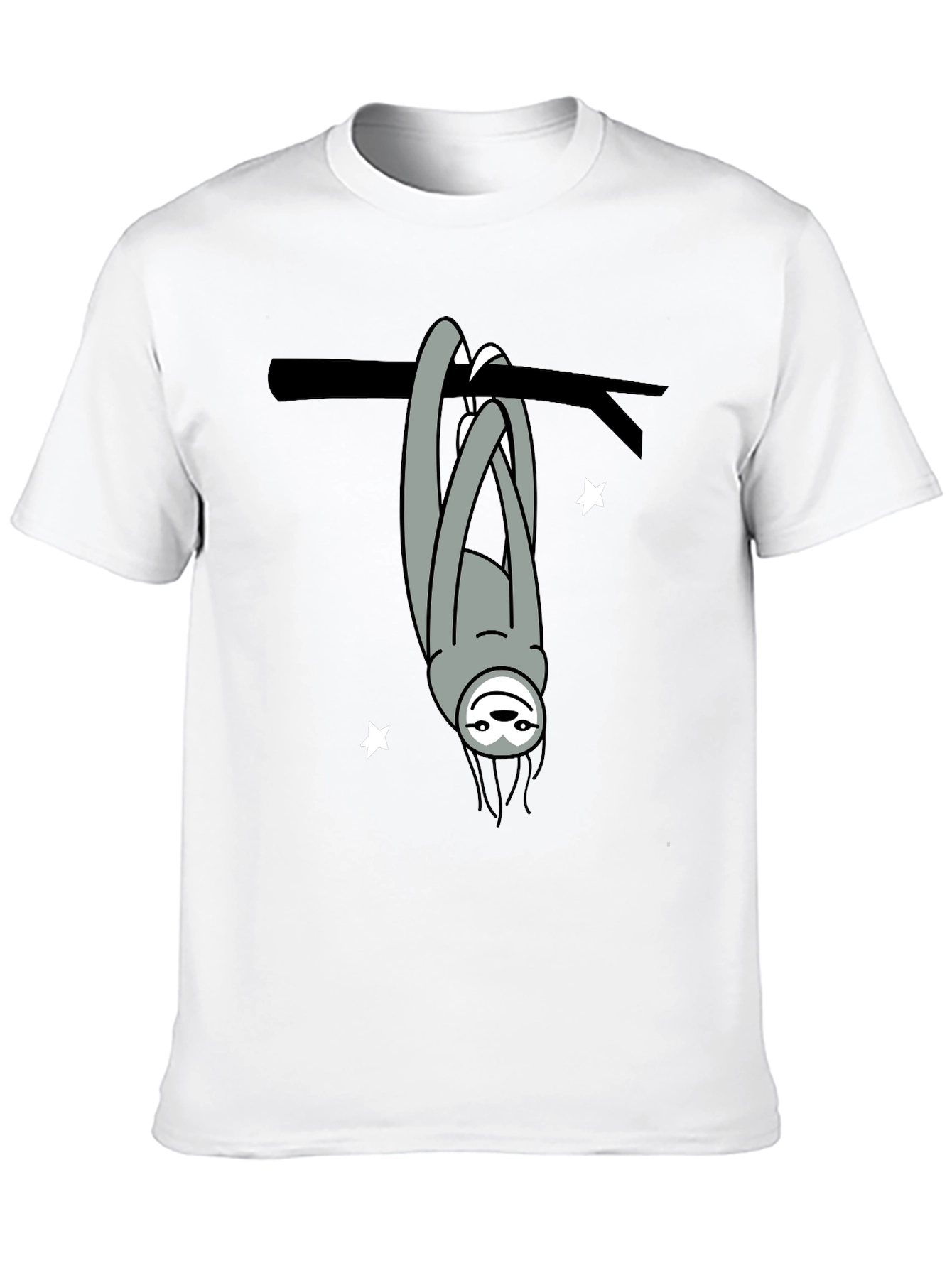 Hanging Sloth Graphic Tee - Relaxed Fit