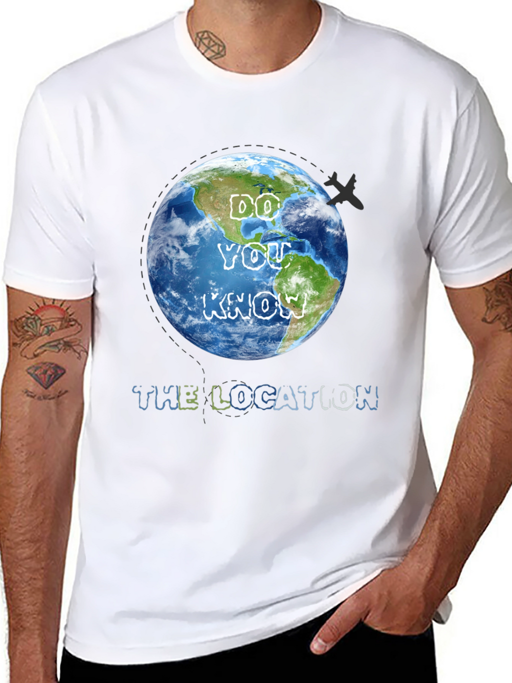 Do You Know The Location T-Shirt Travel Graphic Tee