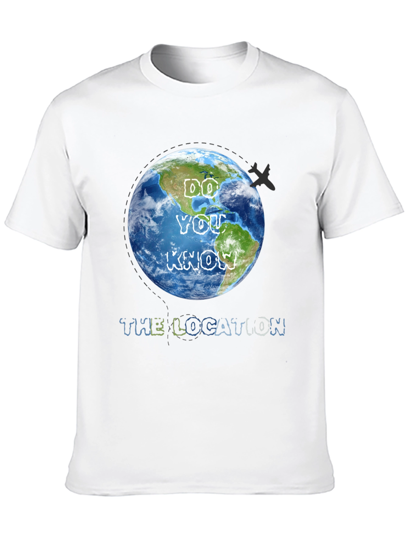 Do You Know The Location T-Shirt Travel Graphic Tee