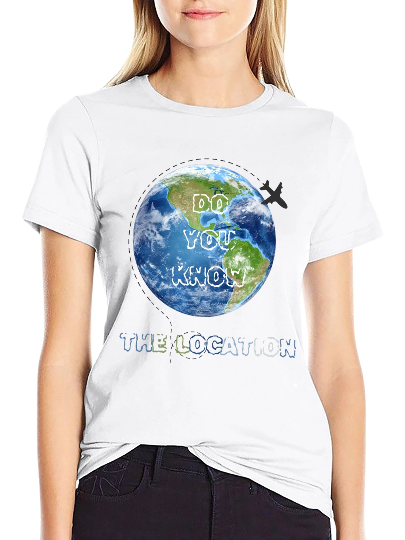 Do You Know The Location T-Shirt Travel Graphic Tee