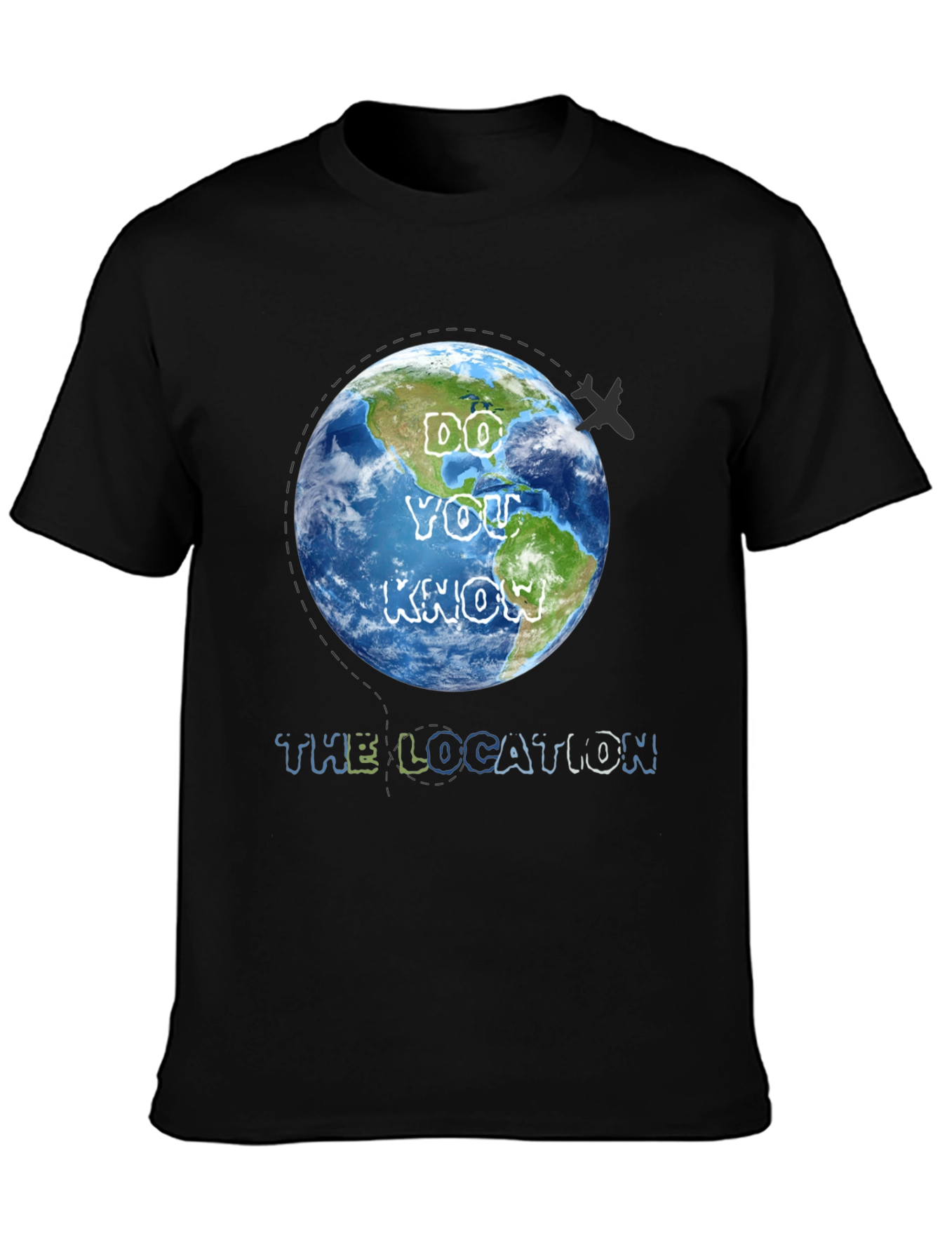 Do You Know The Location T-Shirt Travel Graphic Tee