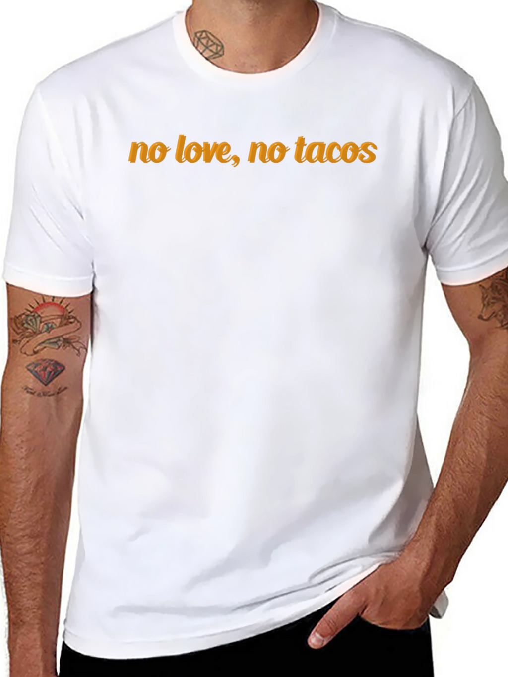 No Love No Tacos Graphic Tee