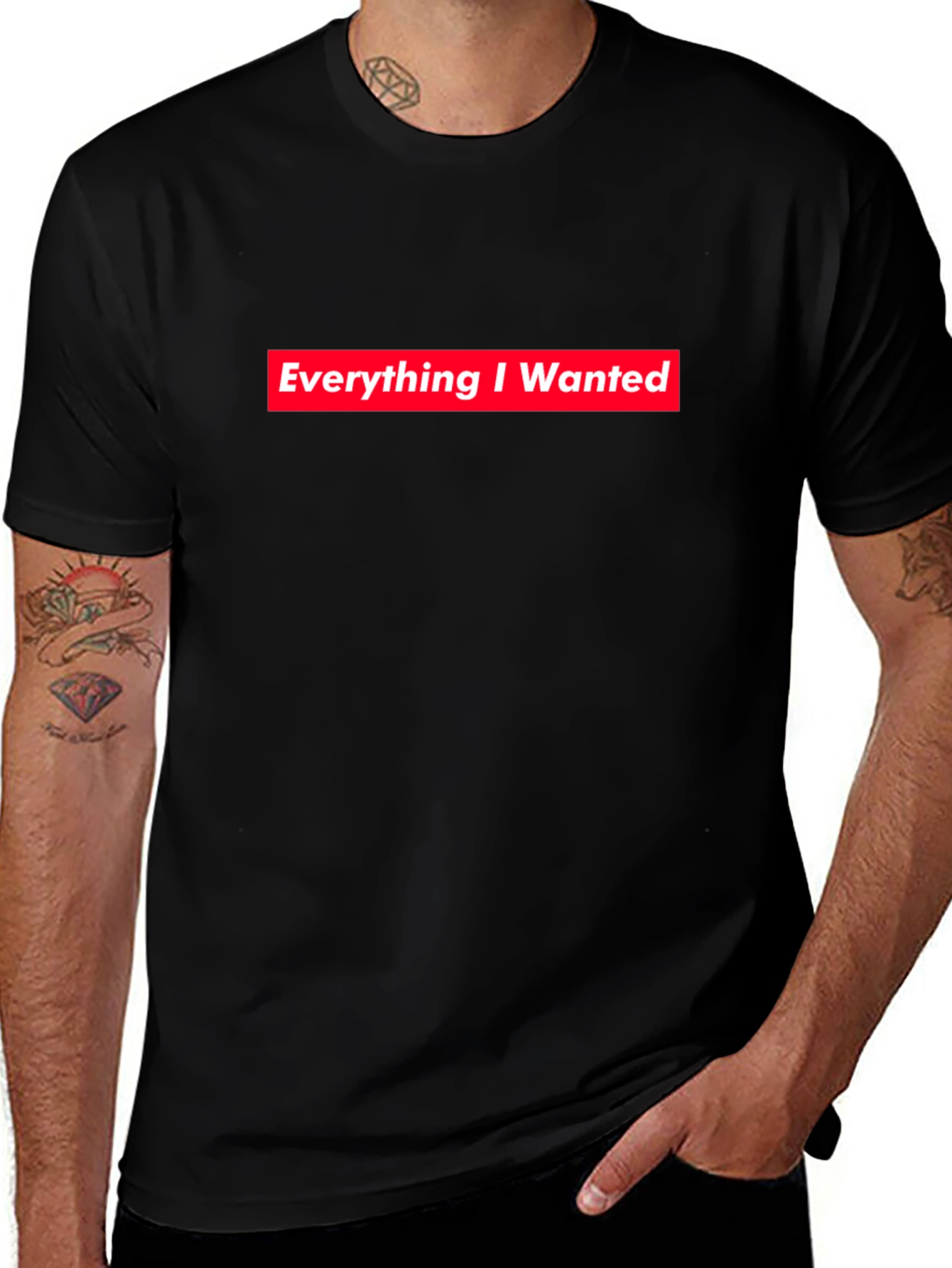 Everything I Wanted Graphic Tee - Red Box Logo