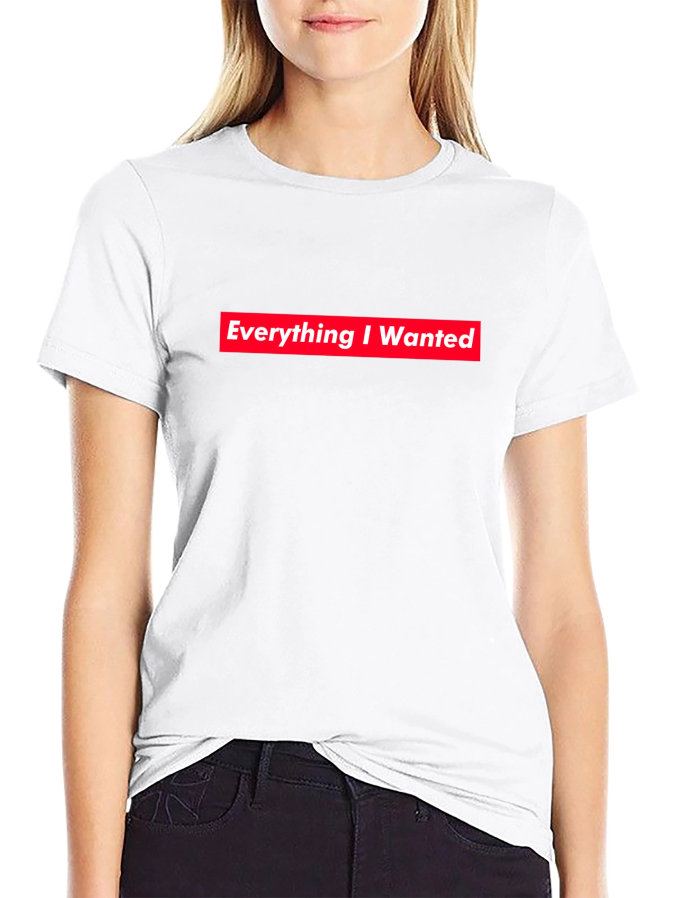Everything I Wanted Graphic Tee - Red Box Logo