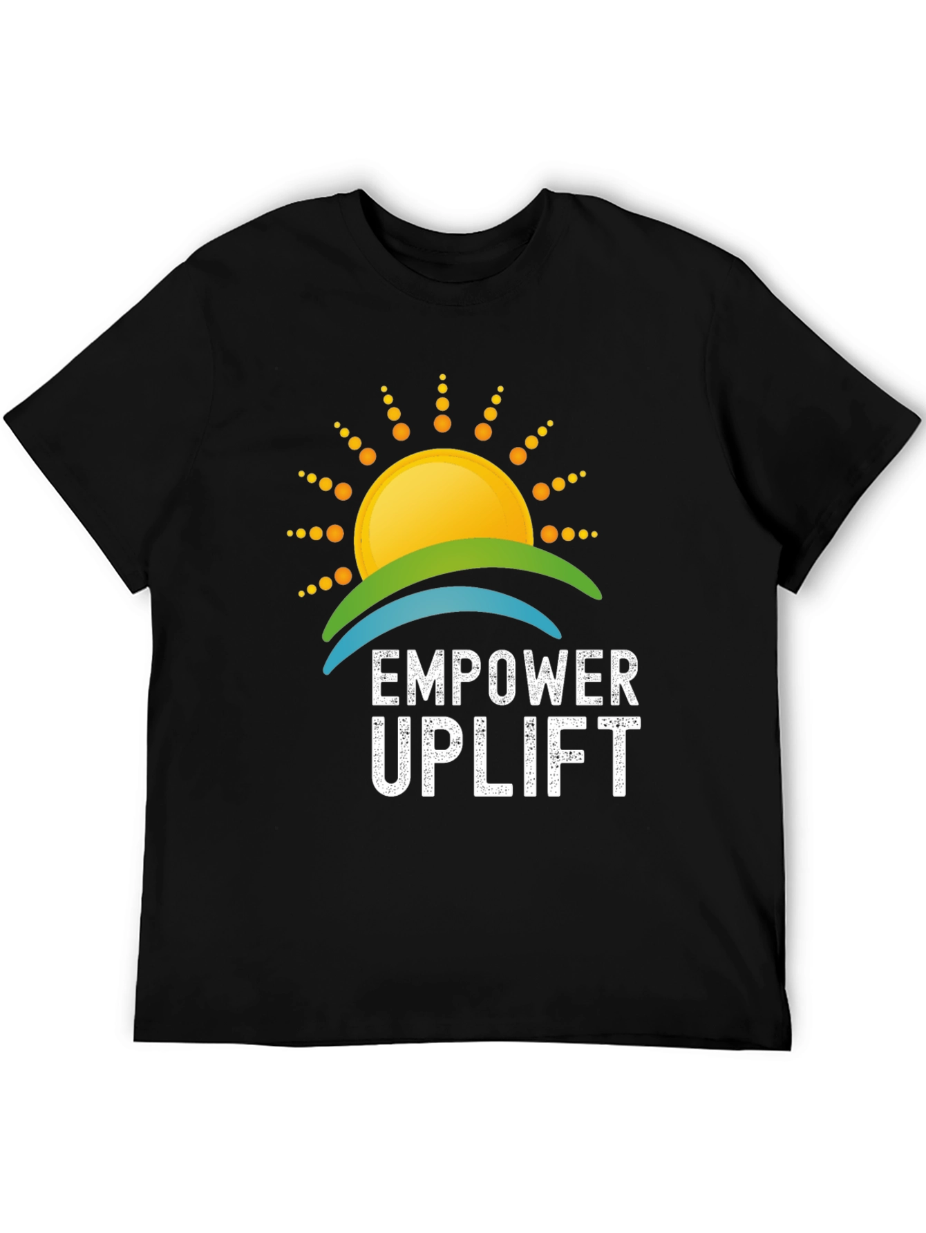 Empower Uplift Graphic Tee - Positive Vibes T-Shirt
