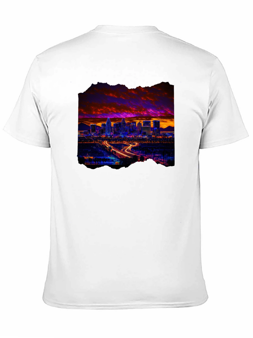 Cityscape Graphic Tee - Urban Style