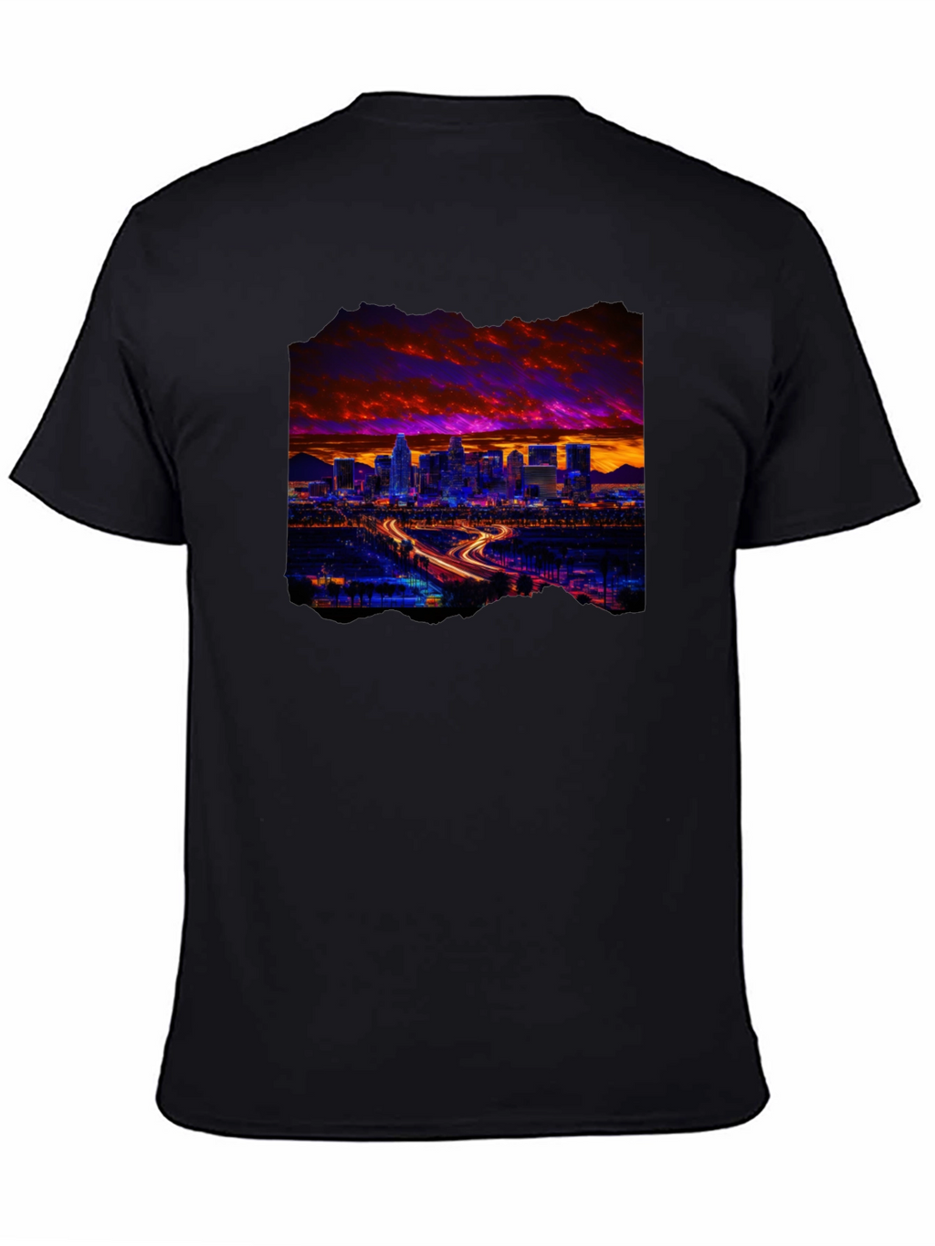 Cityscape Graphic Tee - Urban Style