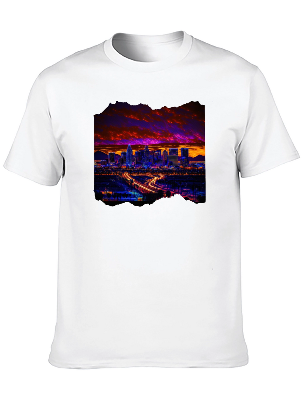 Cityscape Graphic Tee - Urban Style
