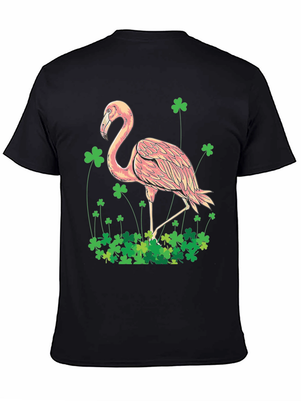 St. Patricks Day Flamingo Graphic Tee