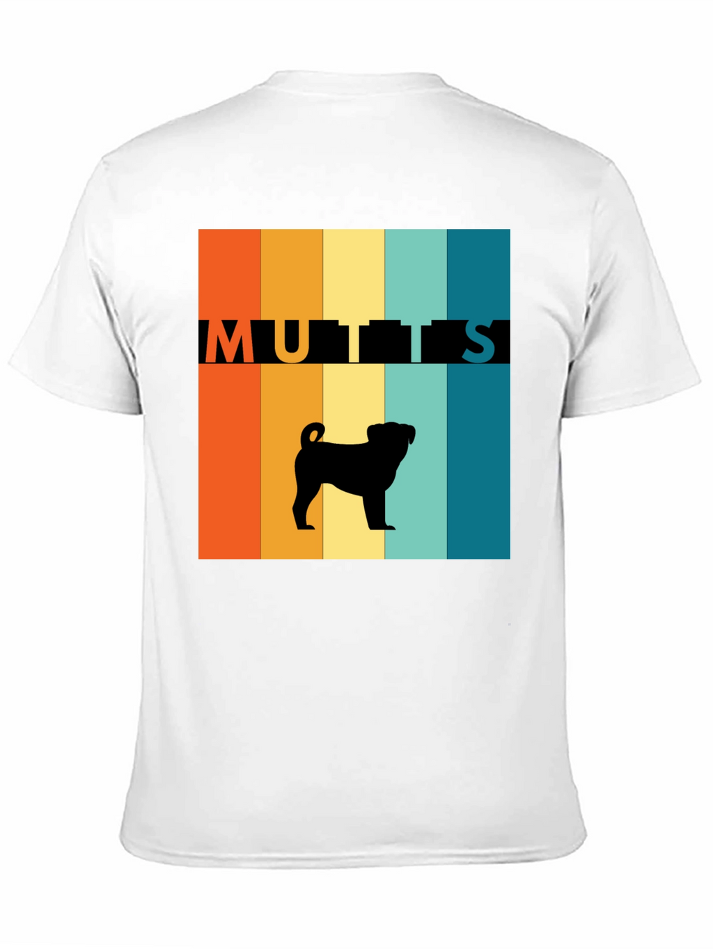 Retro Mutts Graphic T-Shirt Dog Lover Tee