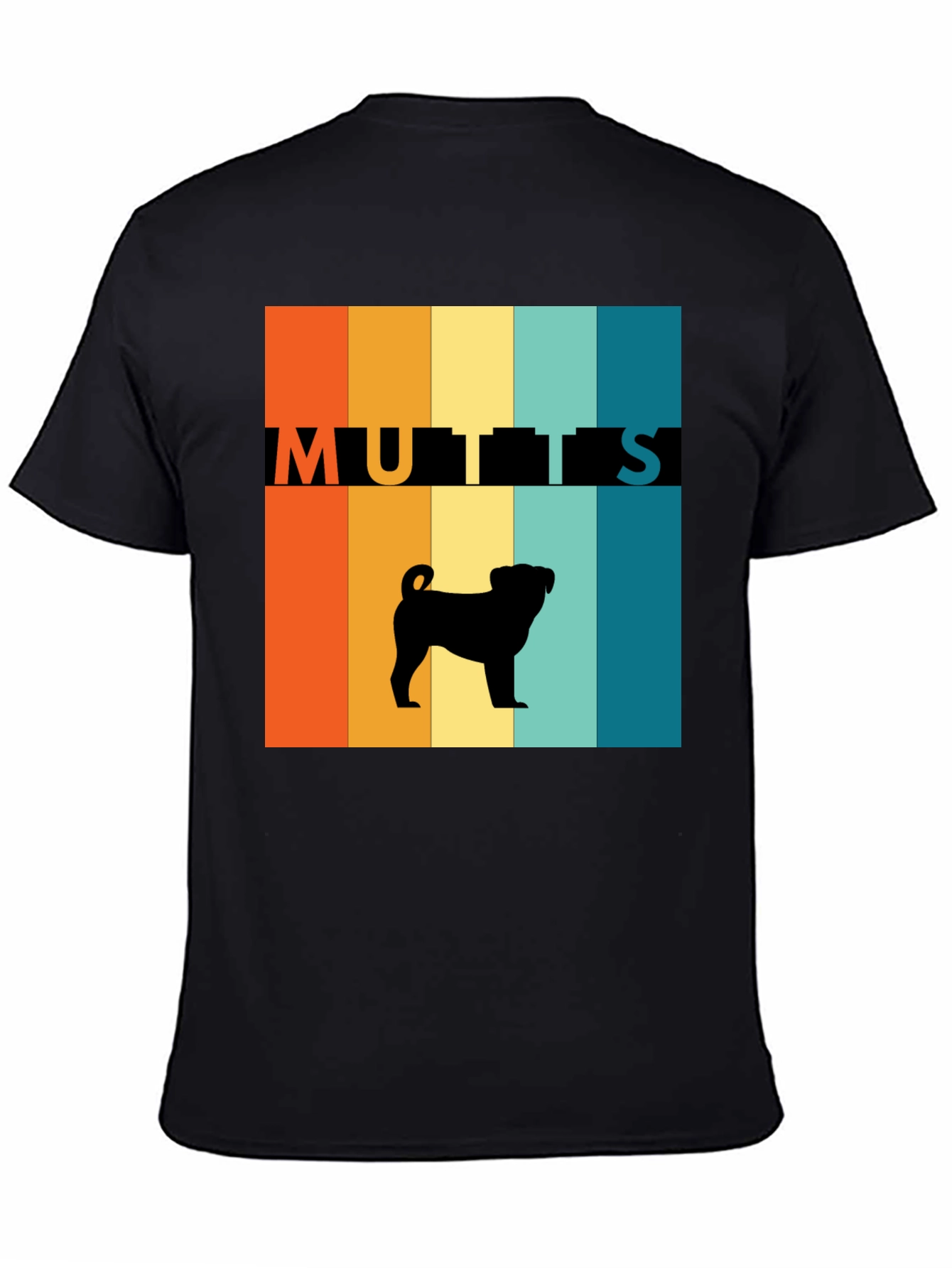 Retro Mutts Graphic T-Shirt Dog Lover Tee