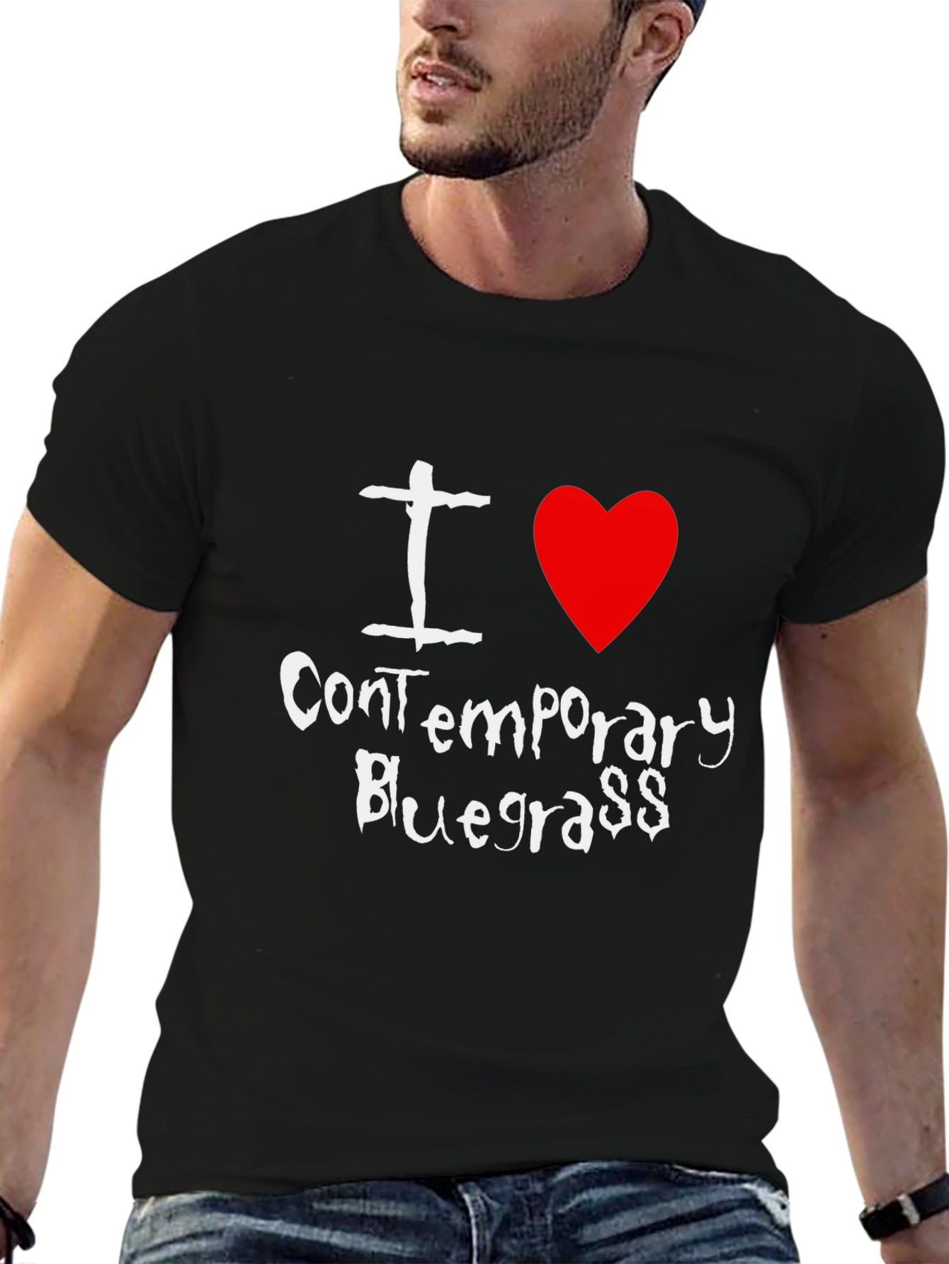 I Love Contemporary Bluegrass T-Shirt