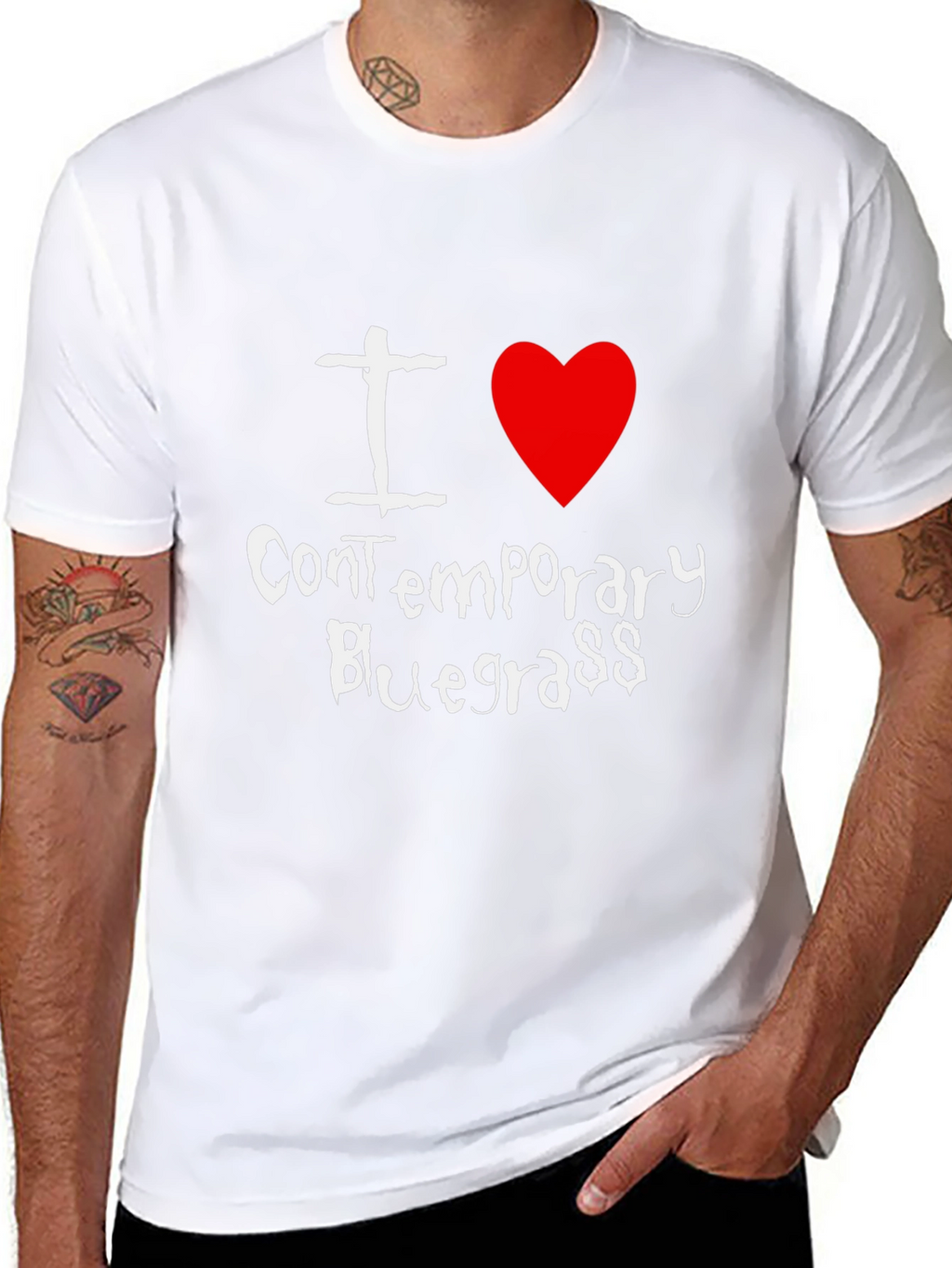 I Love Contemporary Bluegrass T-Shirt