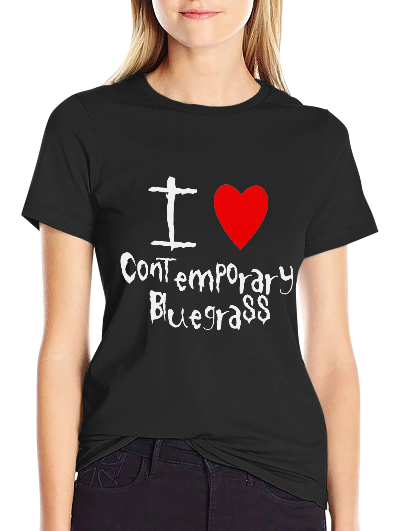 I Love Contemporary Bluegrass T-Shirt