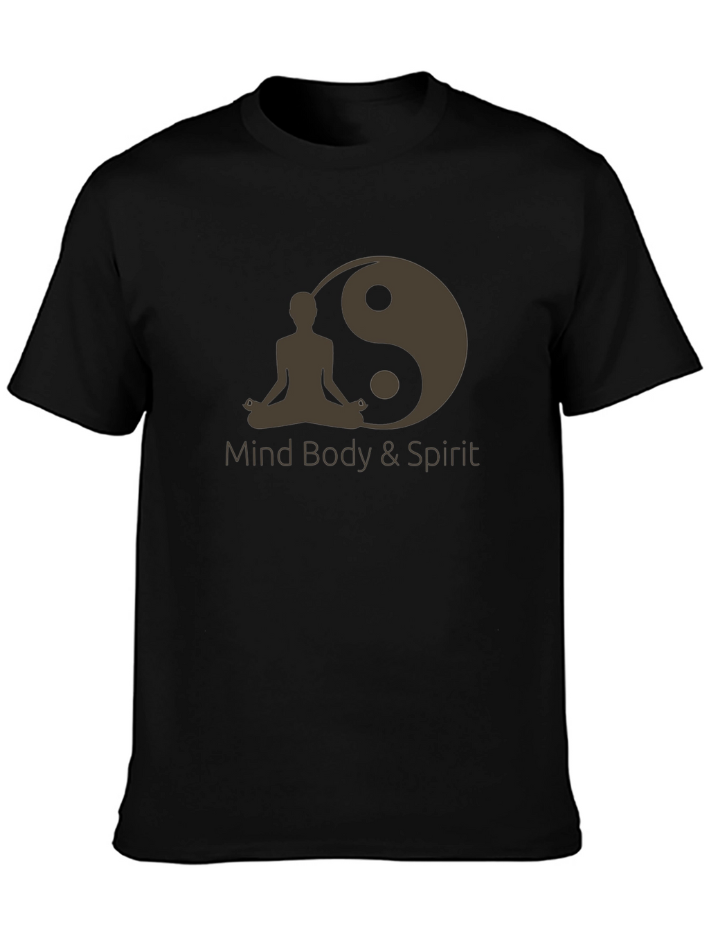 Mind Body Spirit Yin Yang Graphic Tee